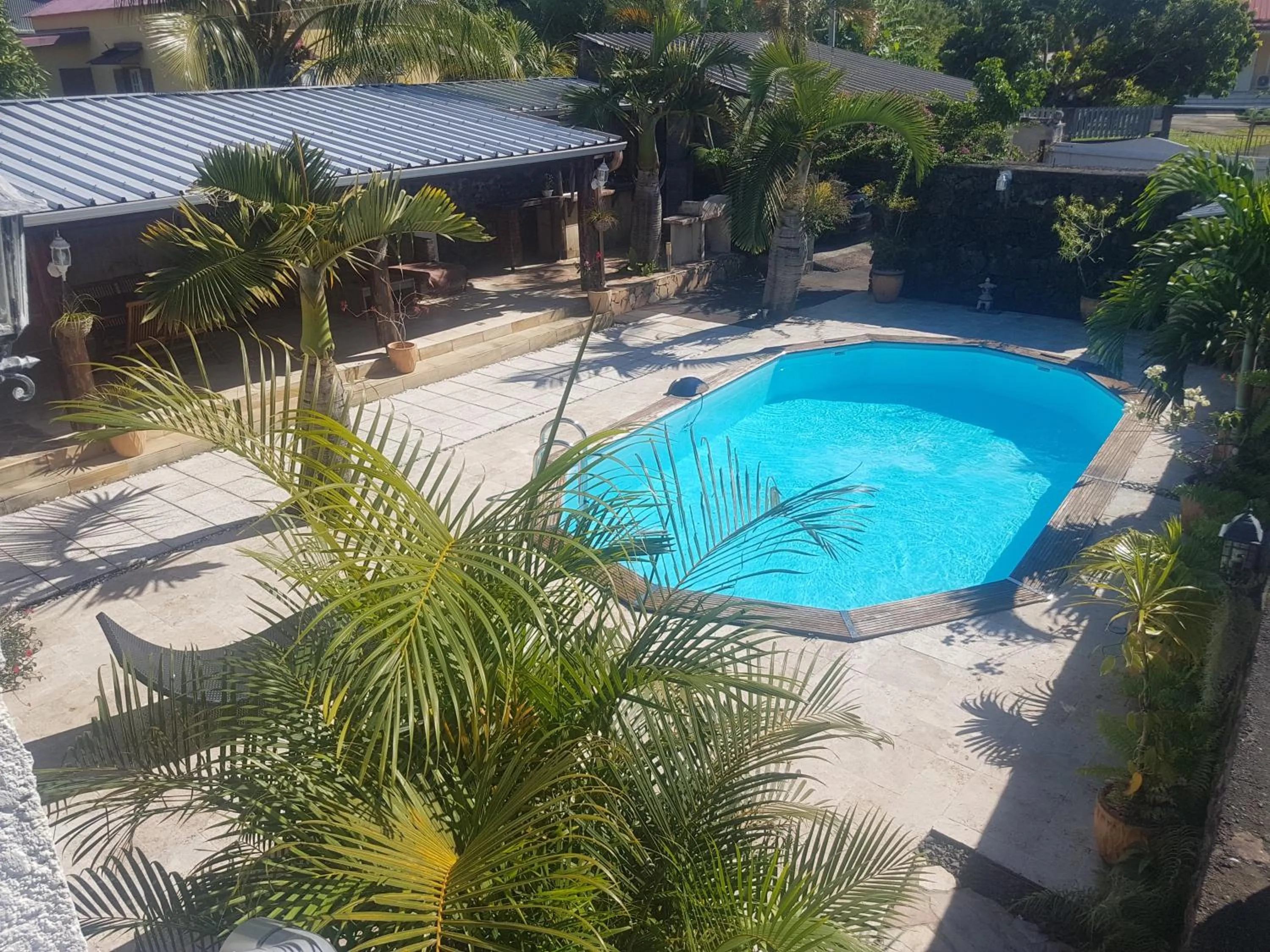 Pool View in La Villa du Bassin