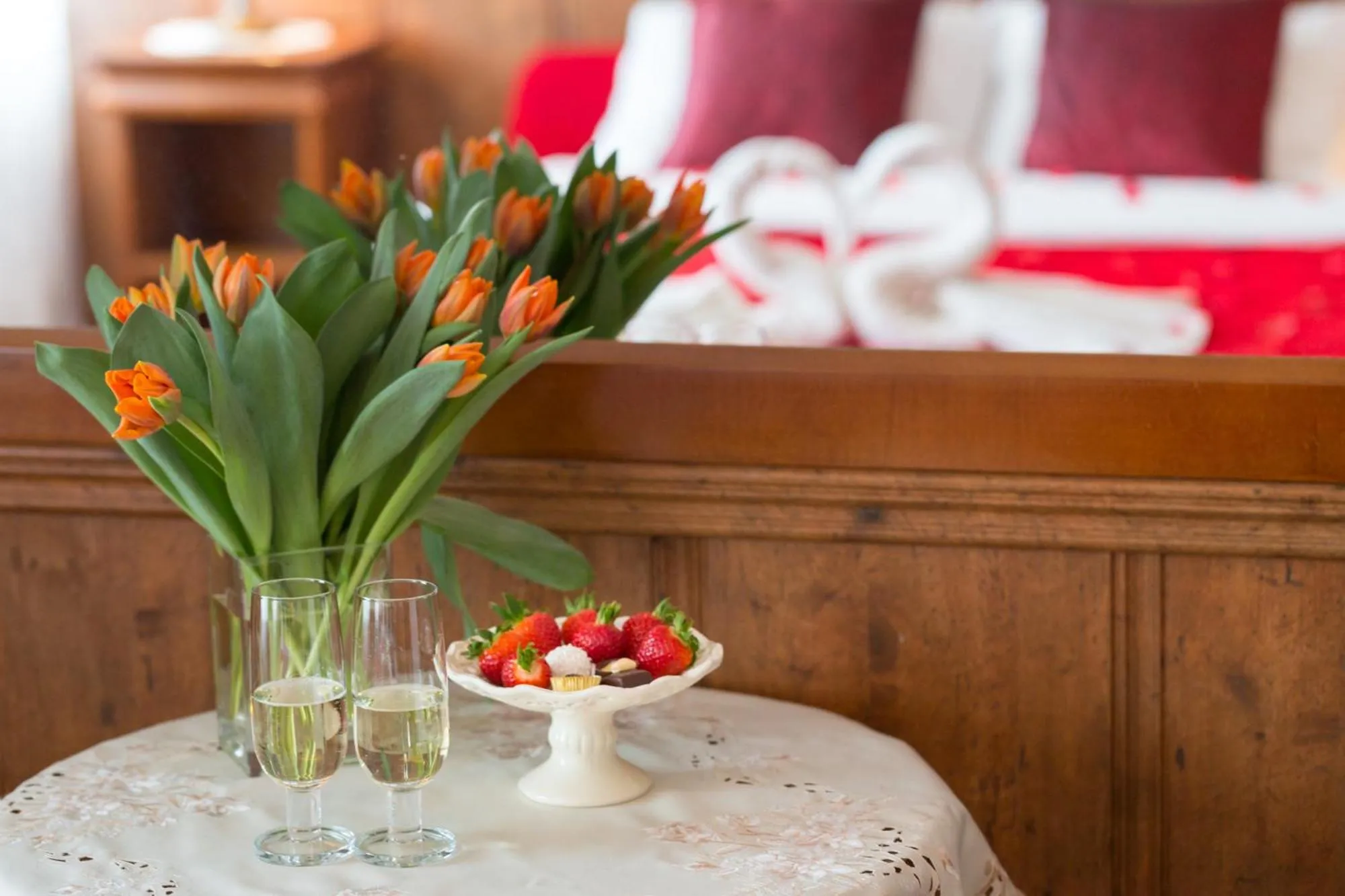 Decorative detail, Bed in Villa Eeden