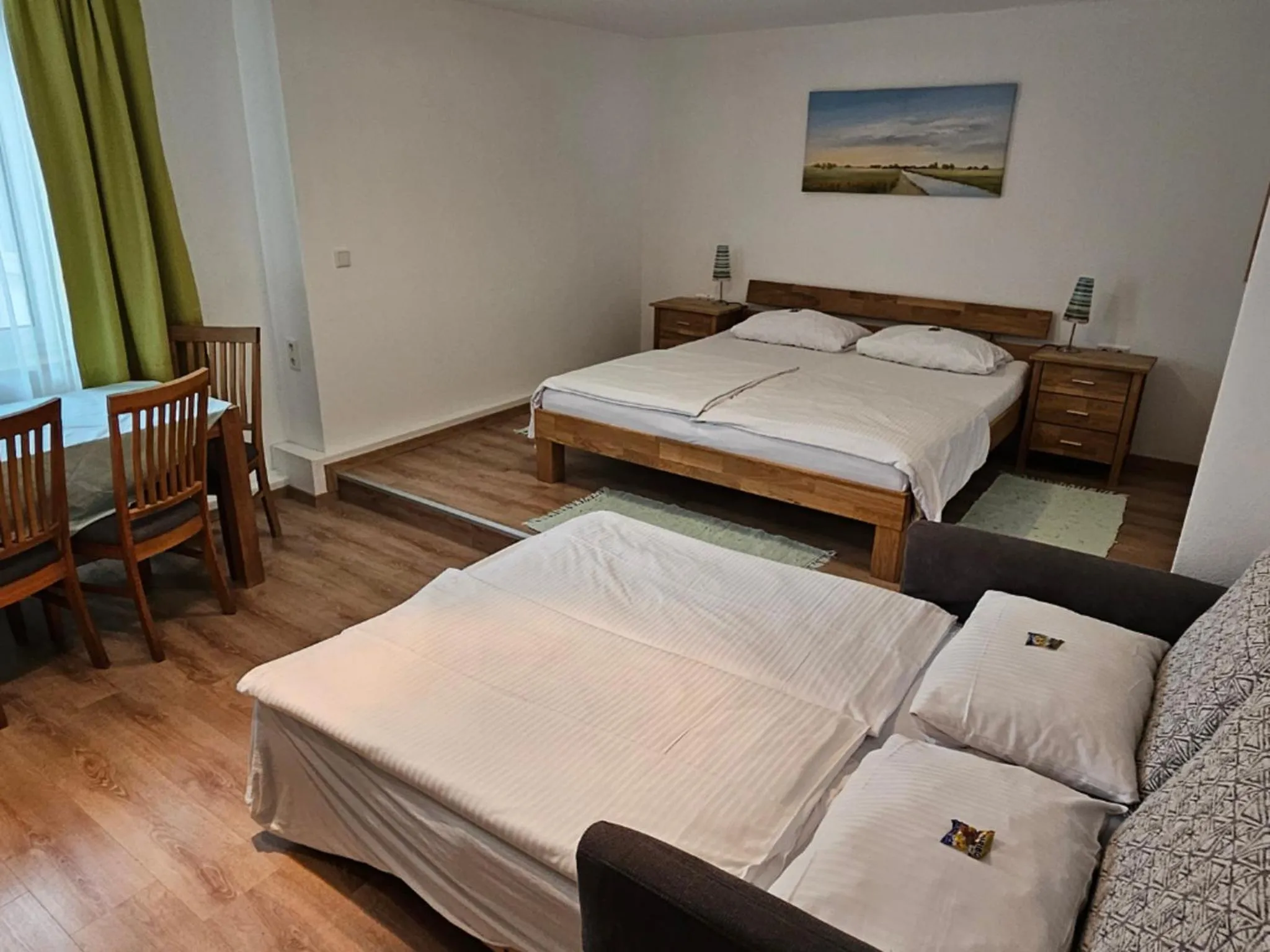 Bed in Hotel Hirsch Günzburg