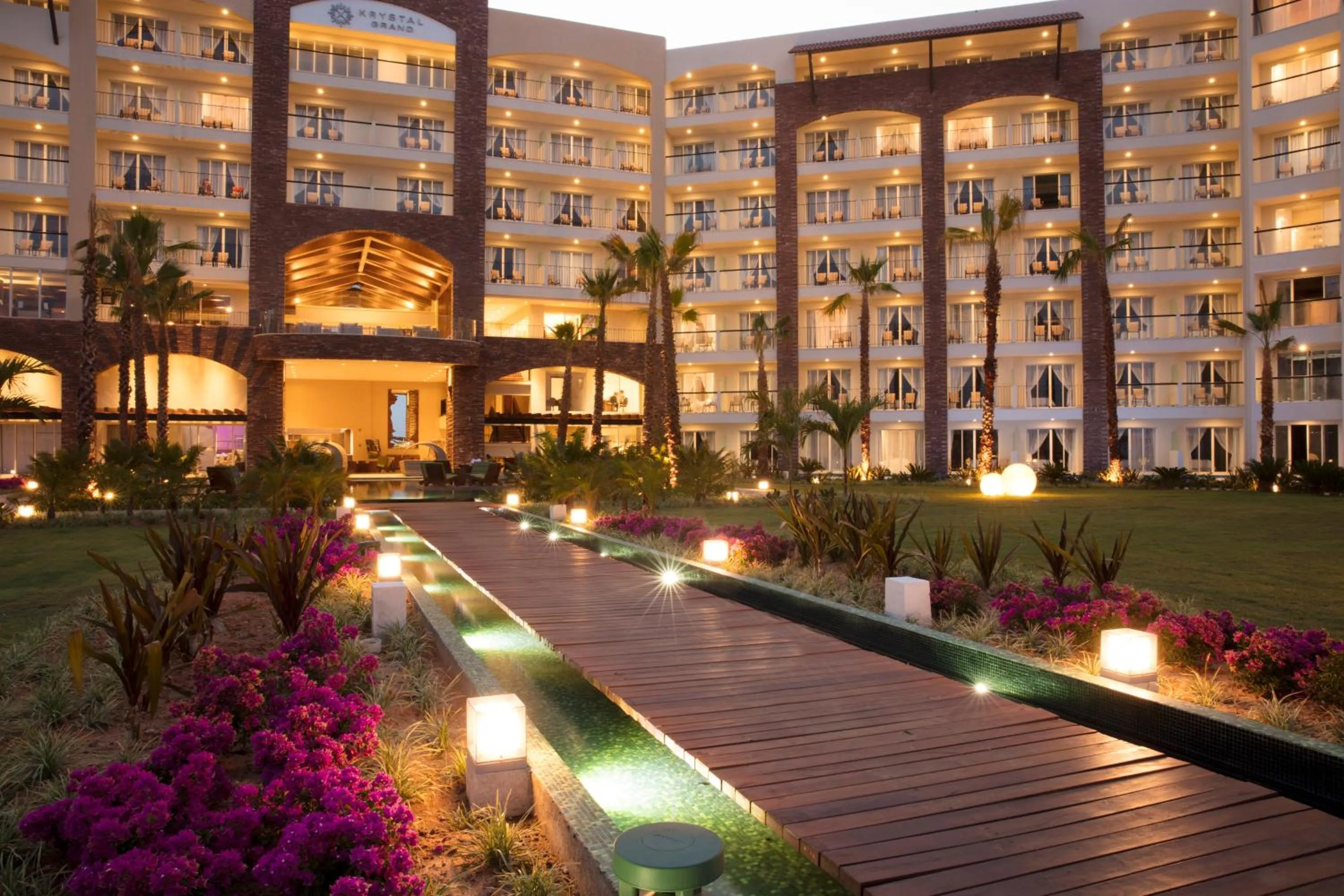 Garden in Krystal Grand Los Cabos - All Inclusive