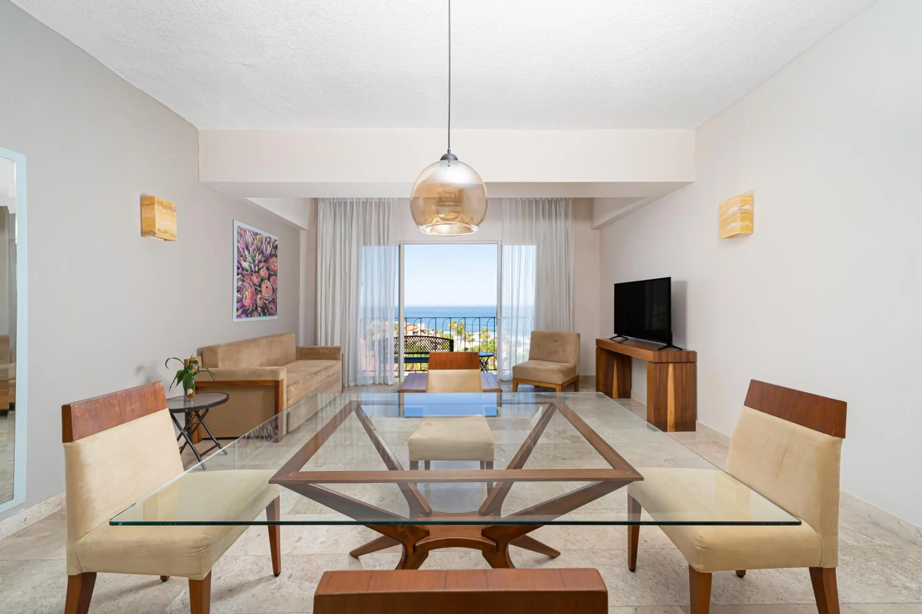 Living room in Krystal Grand Los Cabos - All Inclusive