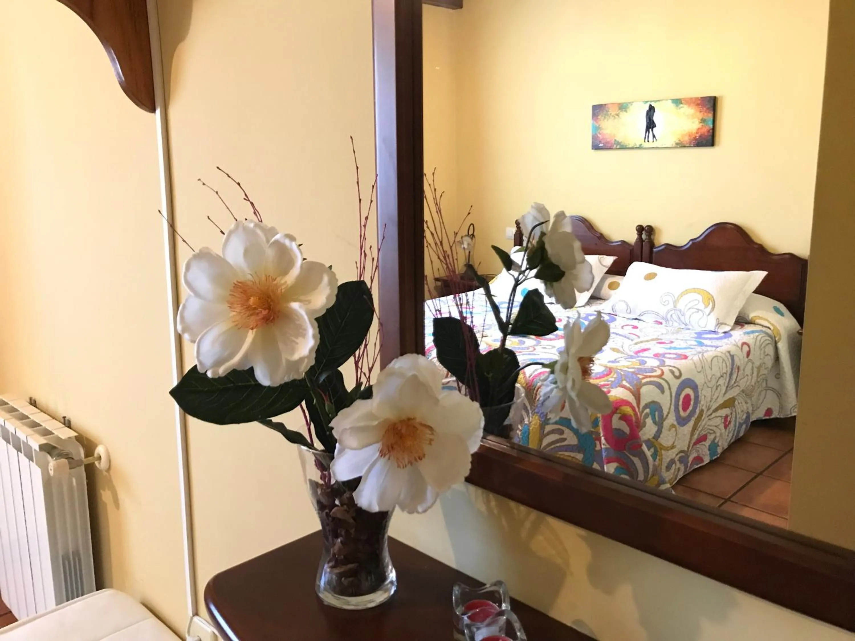 Bed in Posada Mediavia