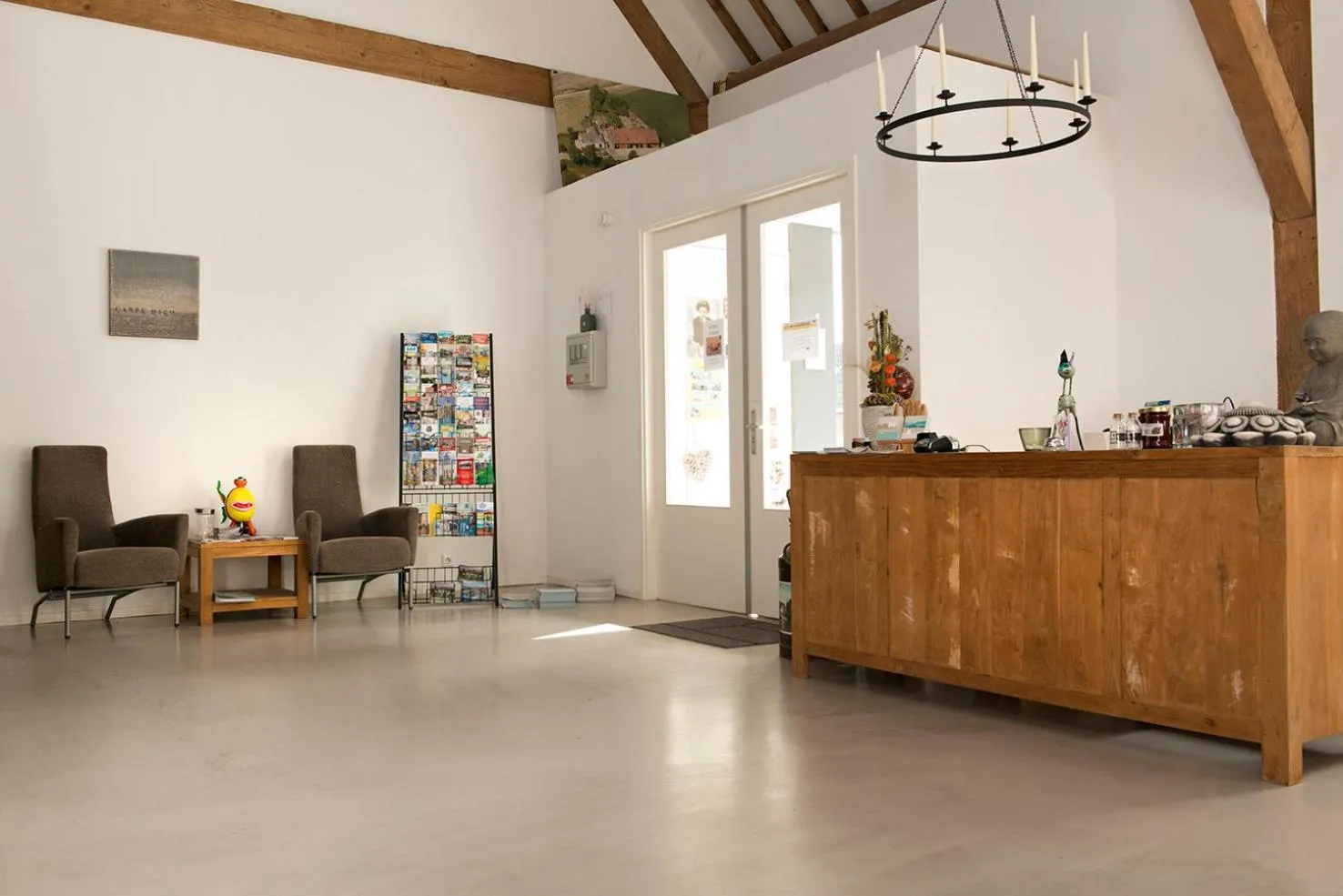 Lobby or reception in Hoevehotel 'Hof Christina'