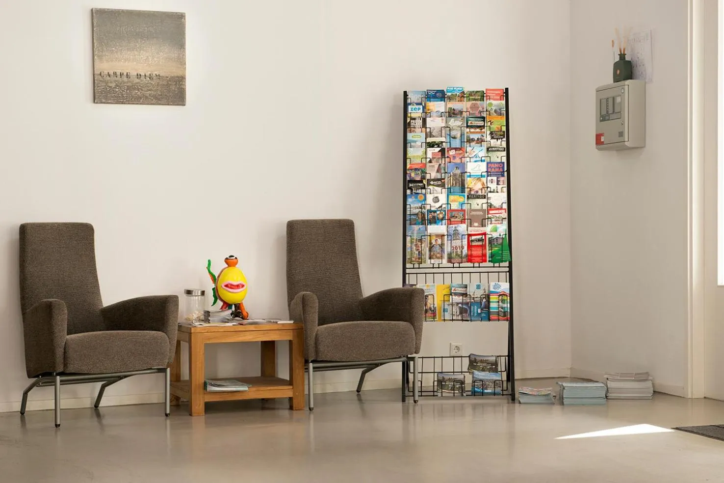 Lobby or reception in Hoevehotel 'Hof Christina'