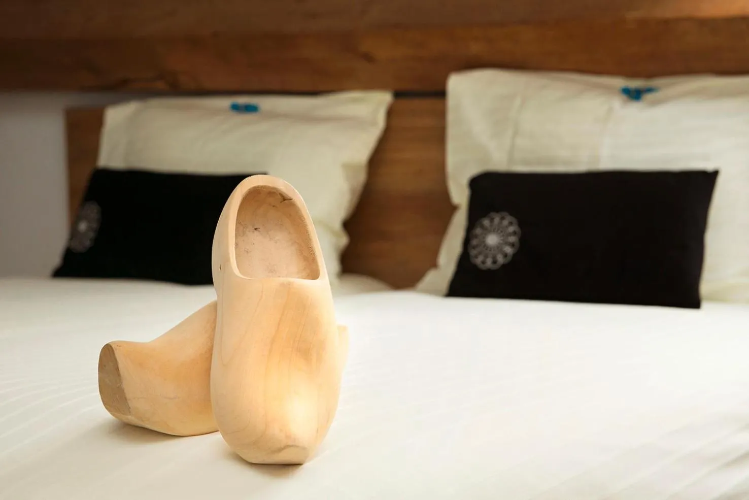 Bed in Hoevehotel 'Hof Christina'