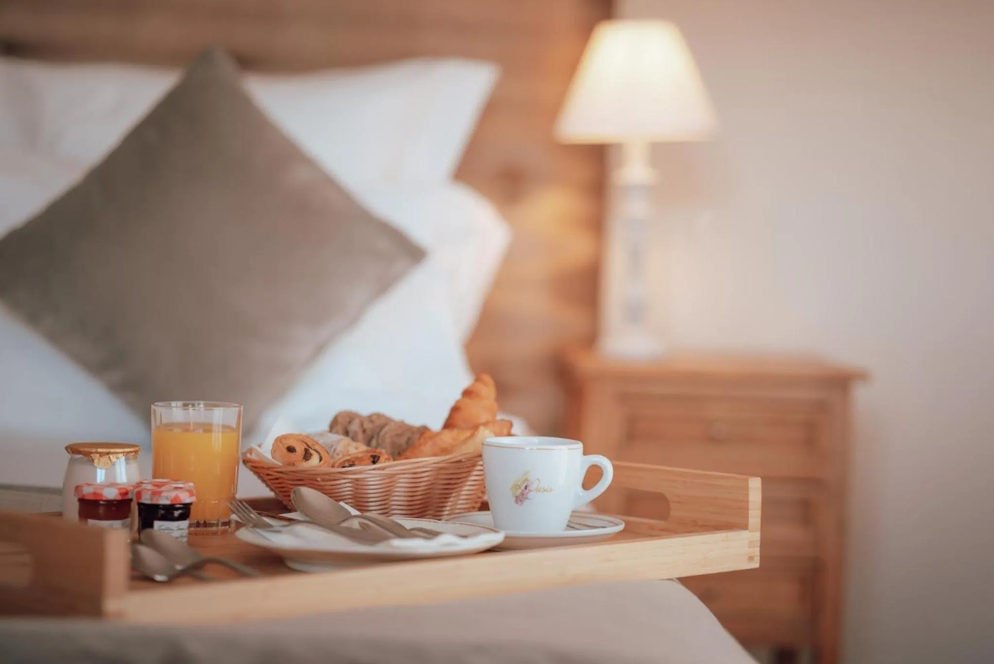Breakfast, Bed in Ermitage de l'Oasis & Spa - Cannes Mandelieu