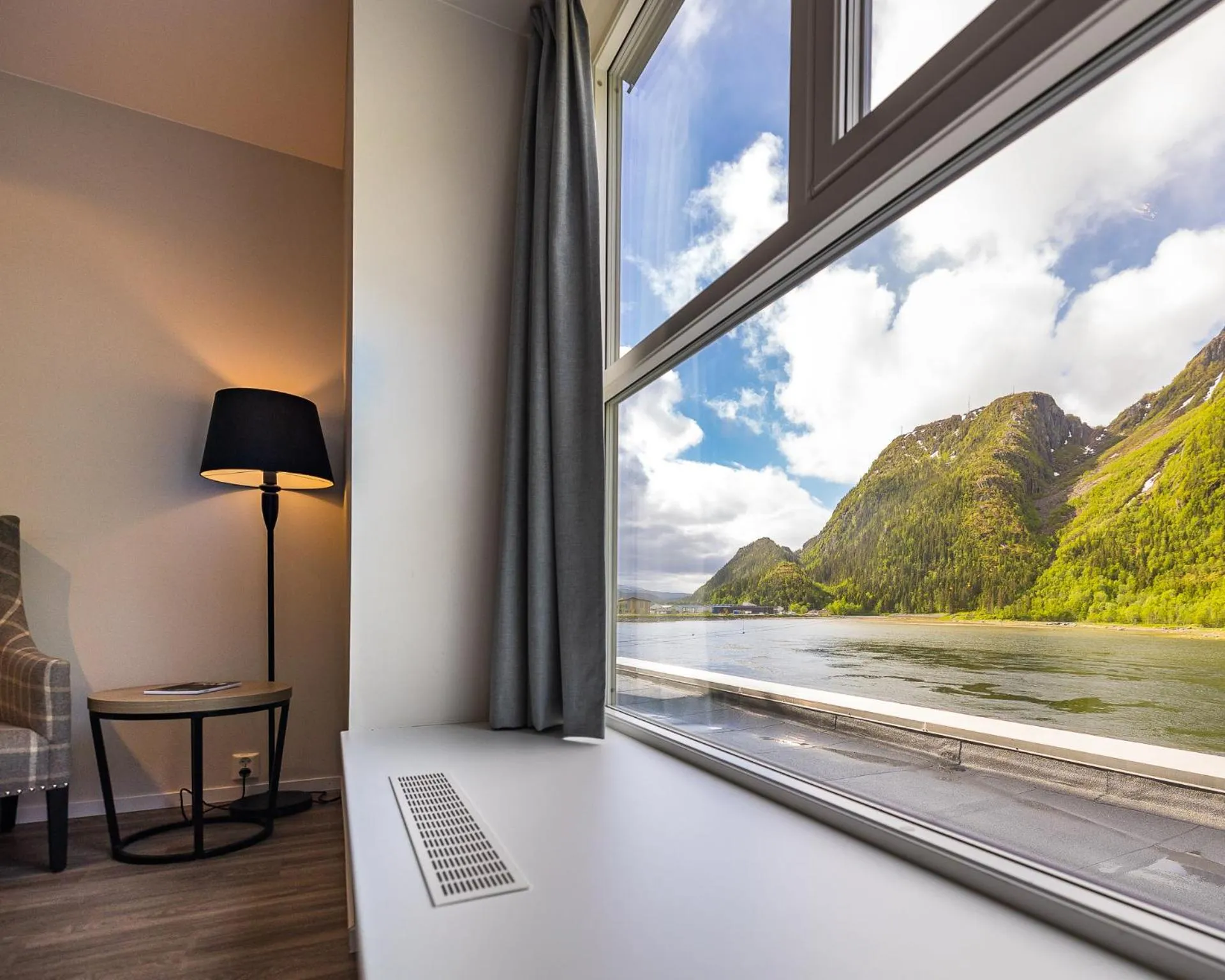 River view in Fru Haugans Hotel