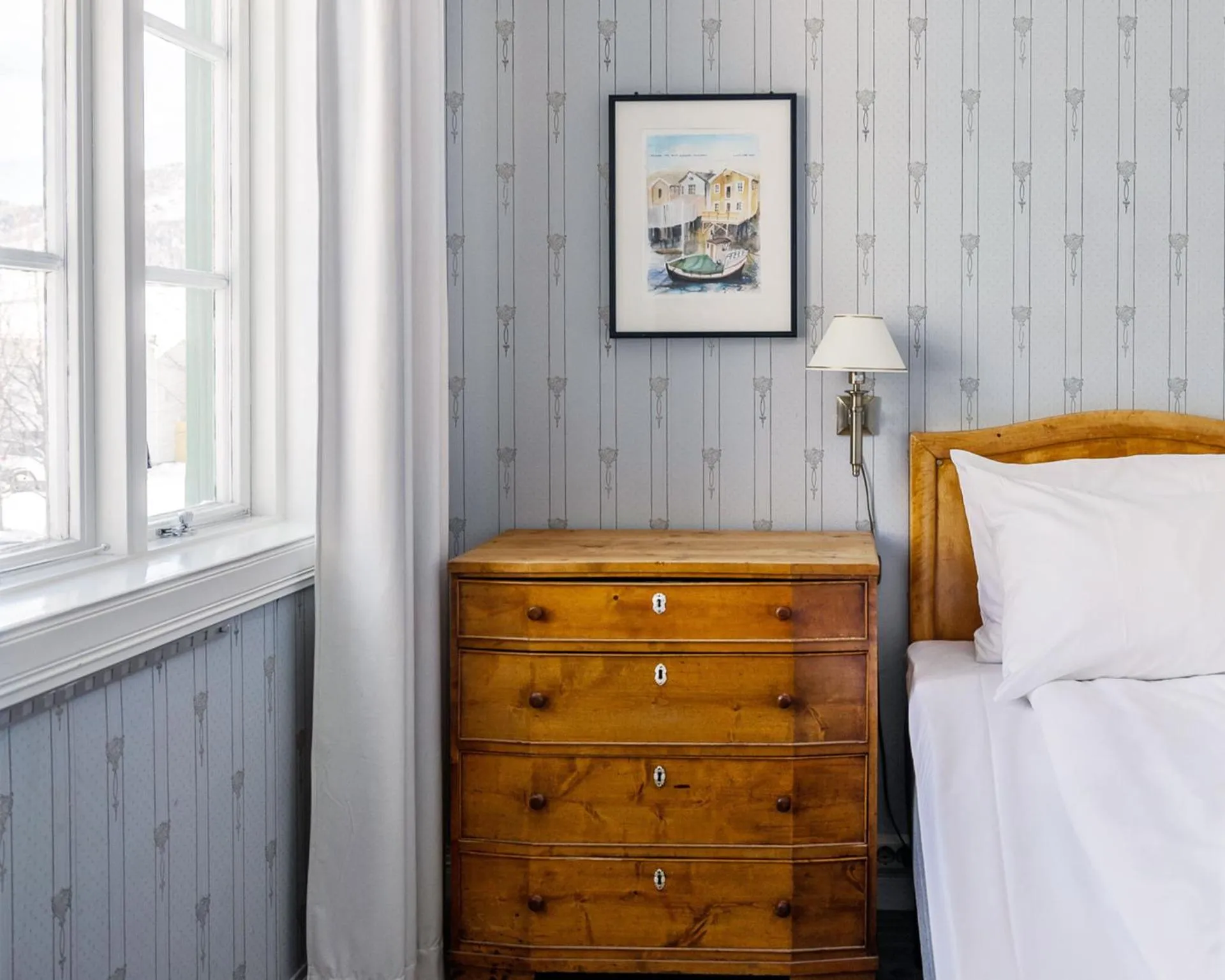 Single Room in Fru Haugans Hotel