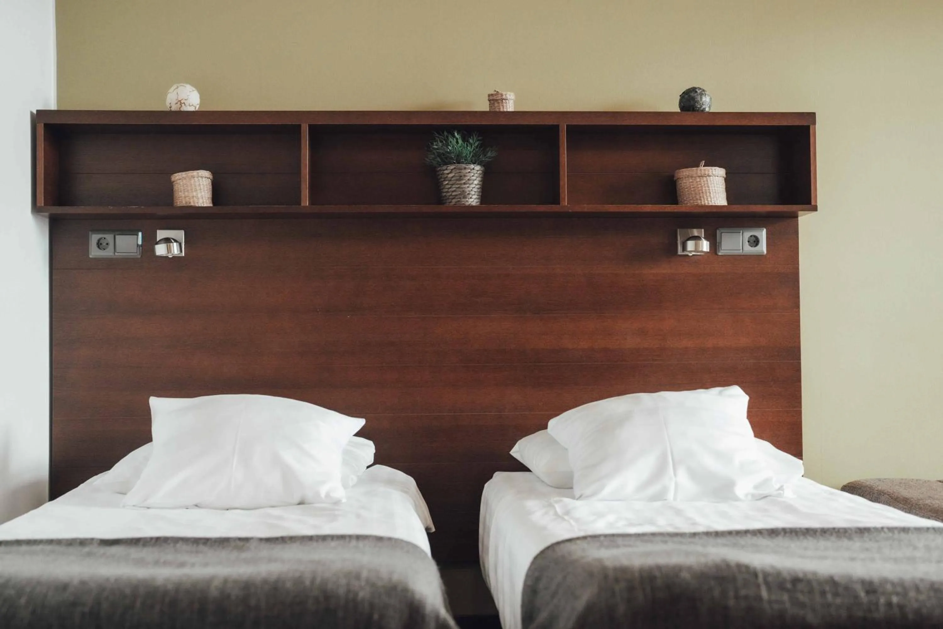 Bed in Sport & Spa Hotel Vesileppis