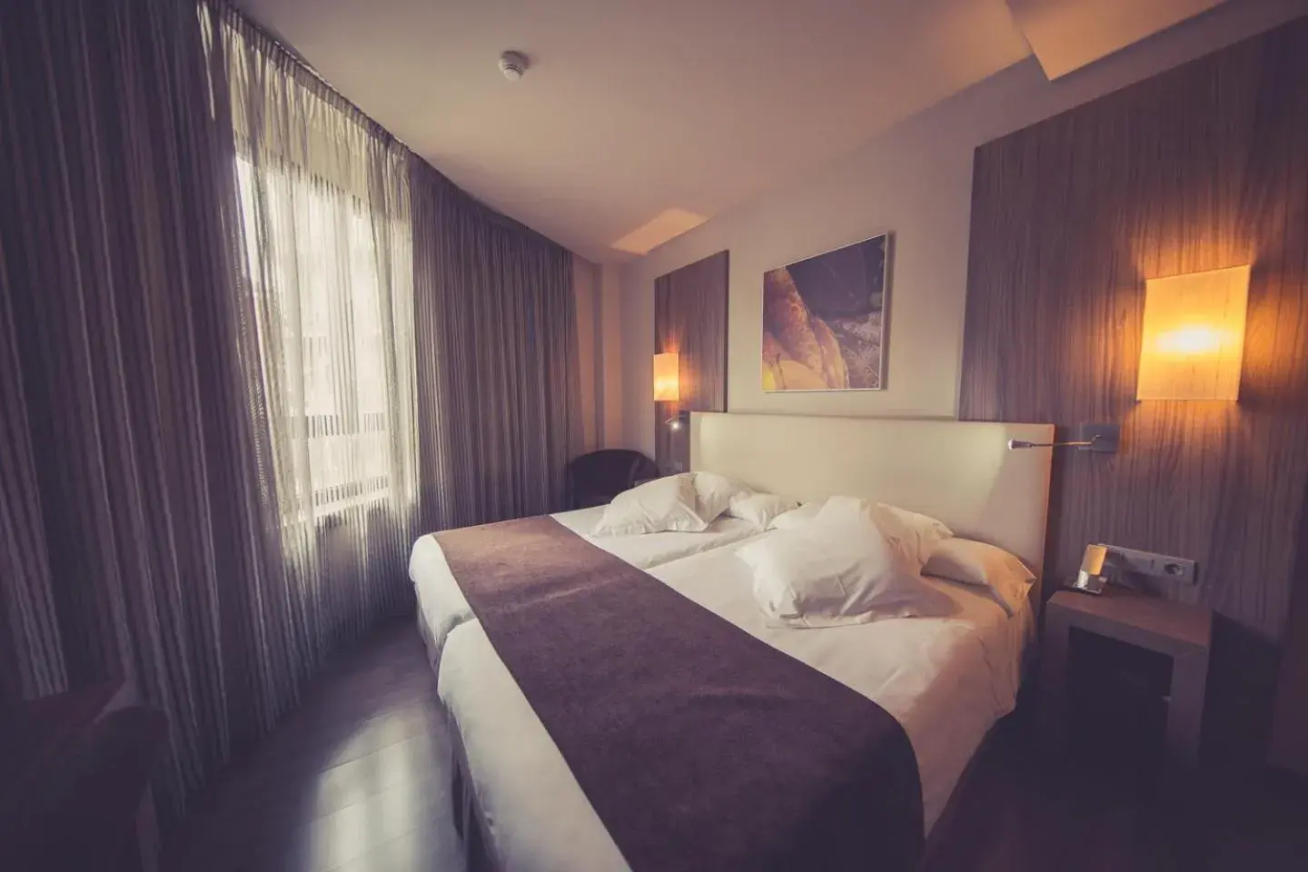 Budget Twin Room - single occupancy in Hotel Aroi Ponferrada Budget Twin Room - single occupancy in Hotel Aroi Ponferrada