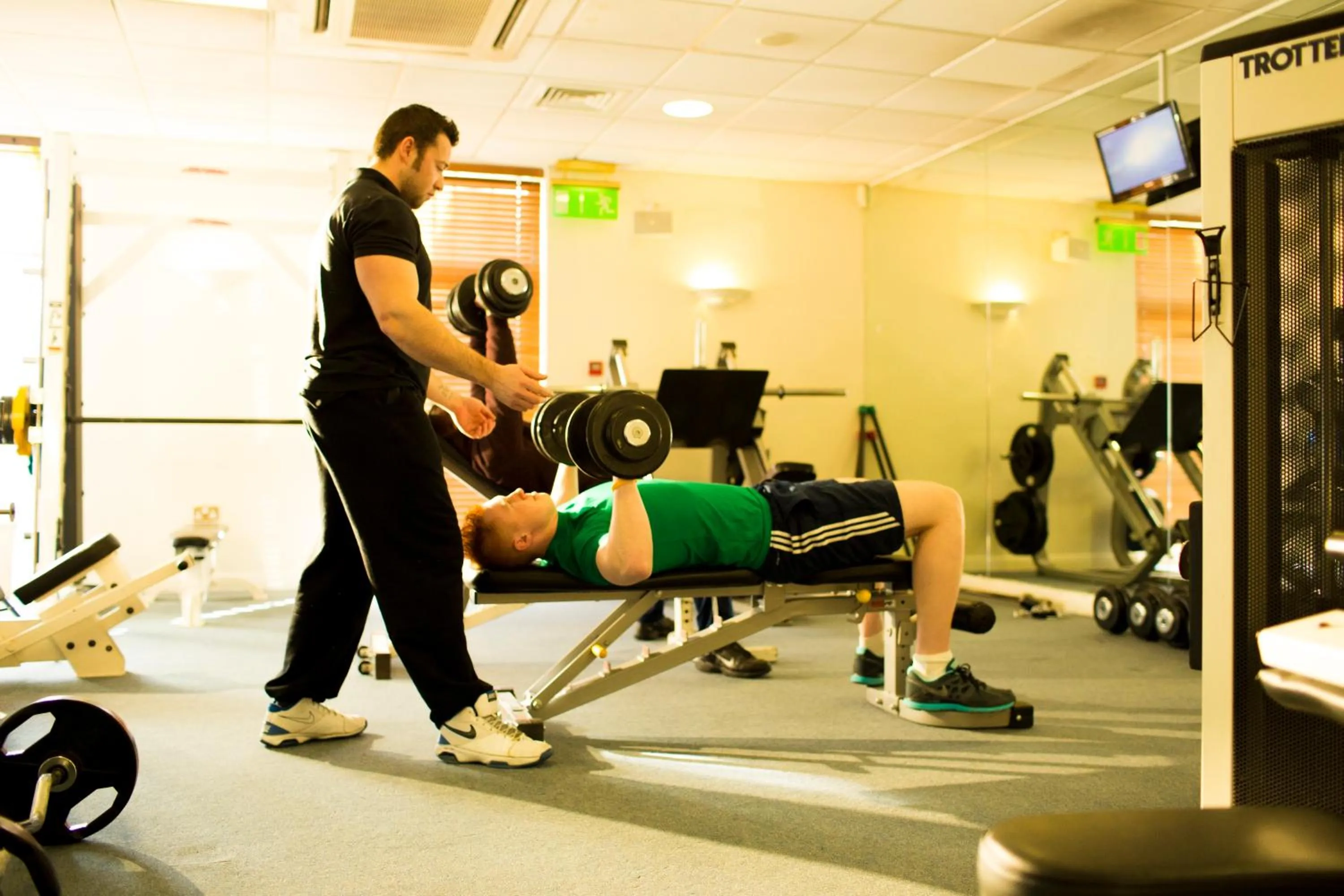 Fitness centre/facilities in The Keadeen Hotel