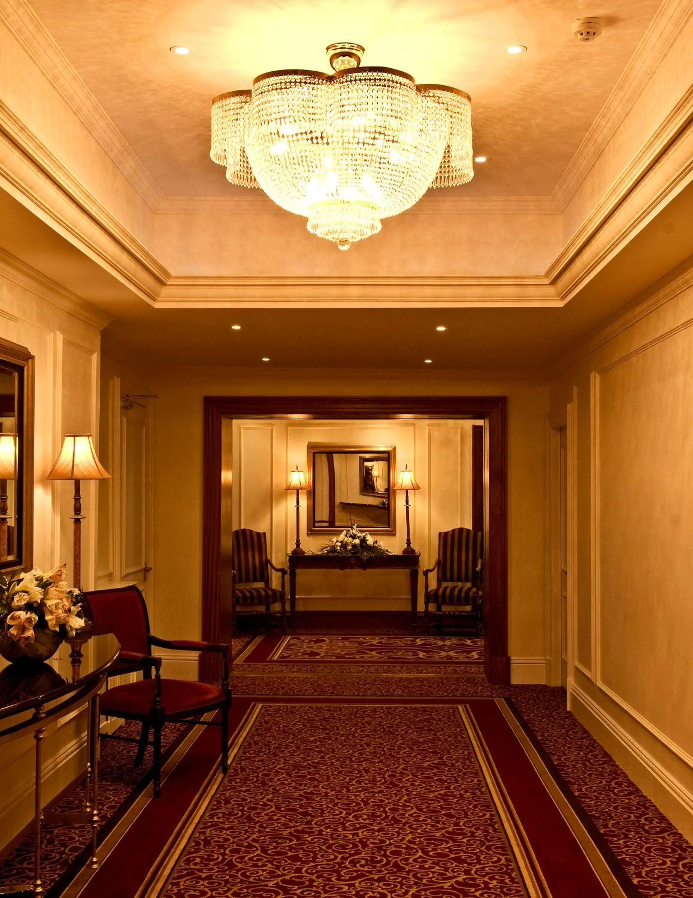 Decorative detail in The Keadeen Hotel