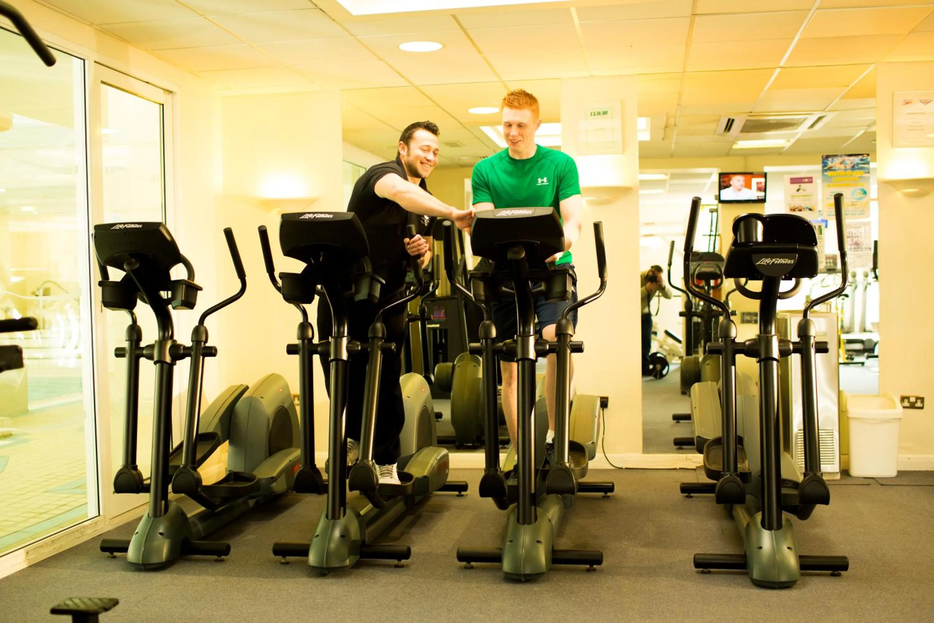 Fitness centre/facilities in The Keadeen Hotel