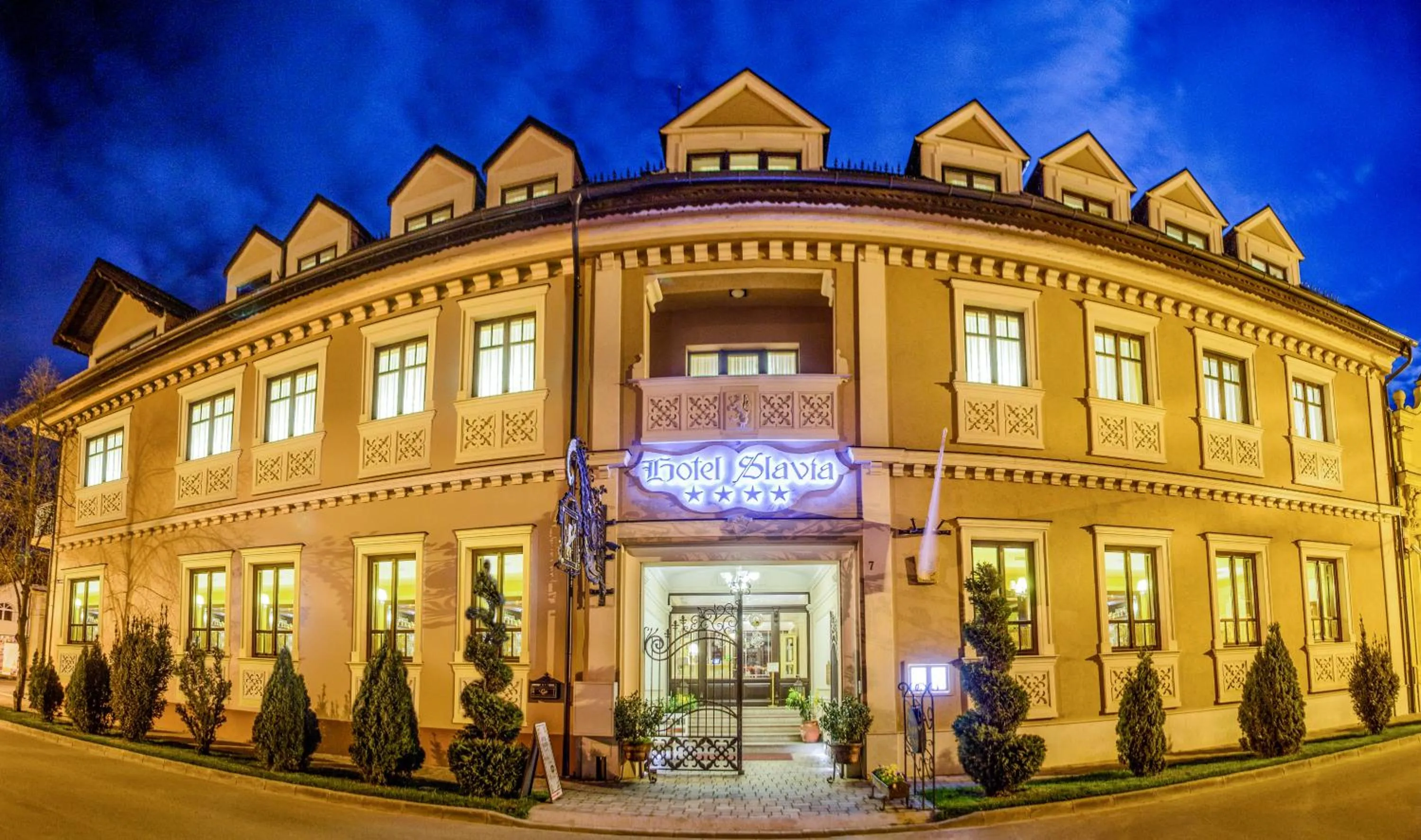 Property building in Hotel Slavia