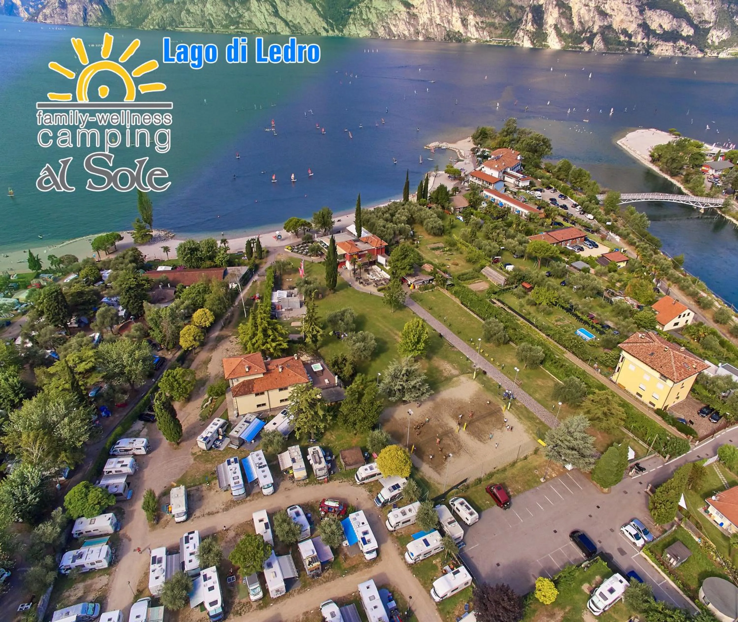 Lake view in Villa Torbole