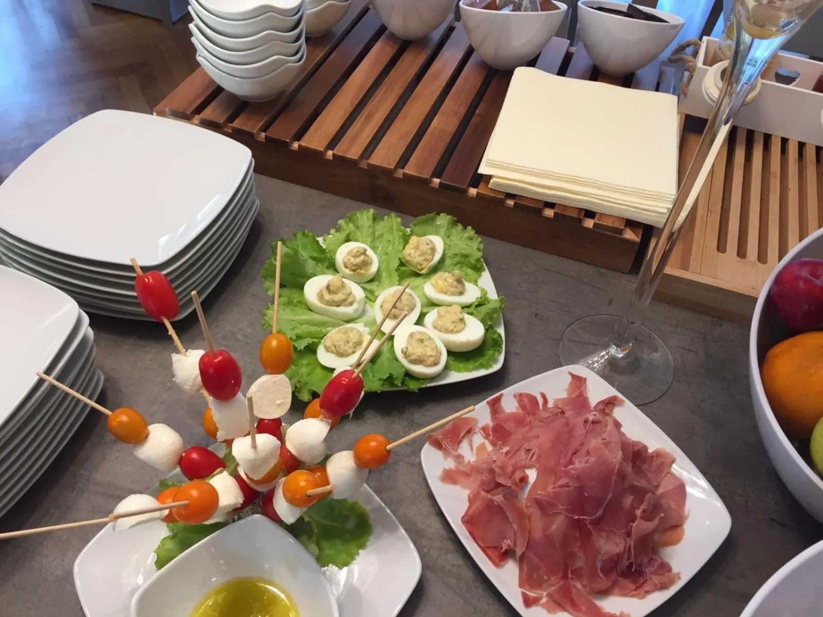 Breakfast in Villa Torbole