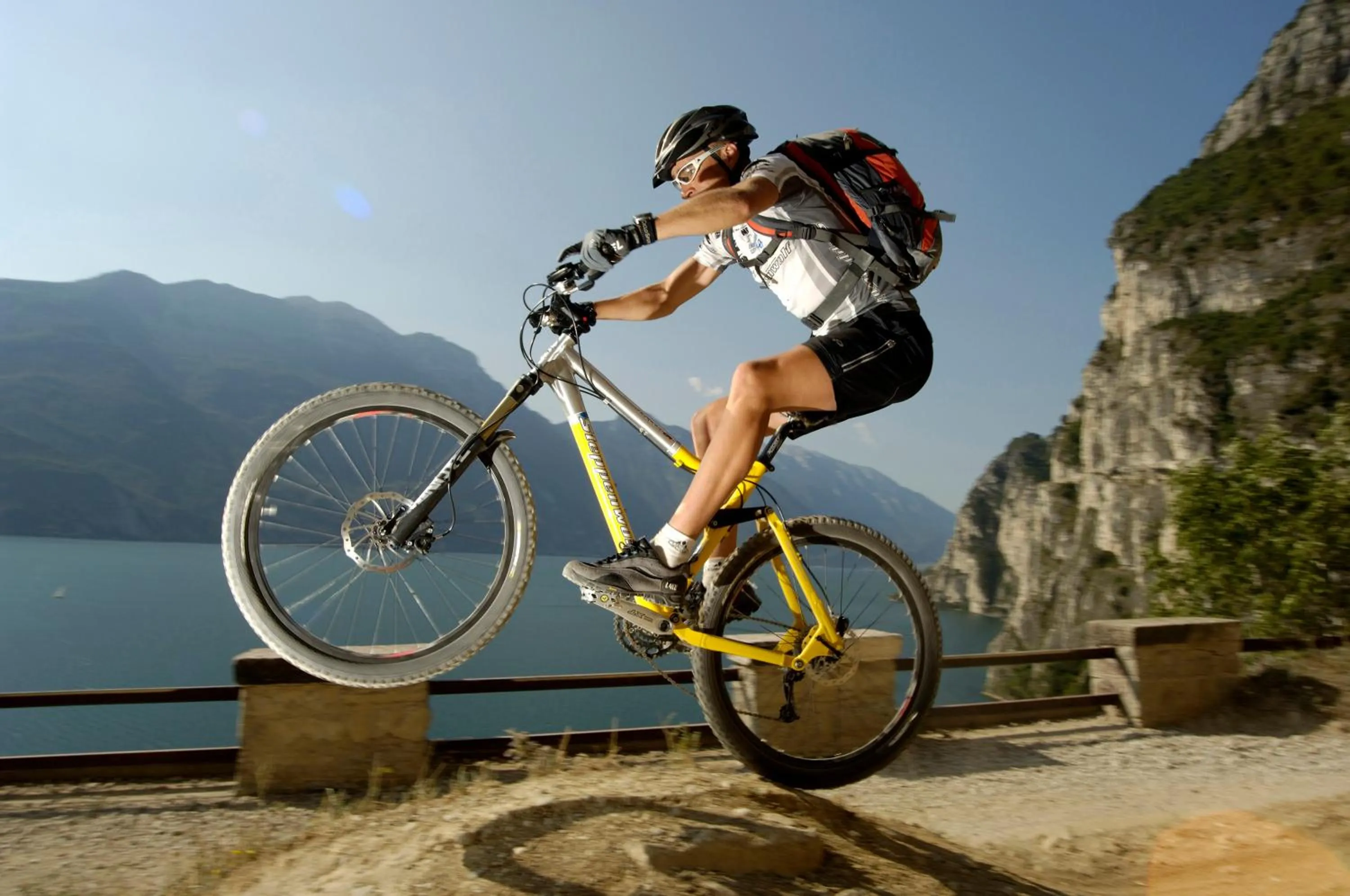 Cycling in Villa Torbole