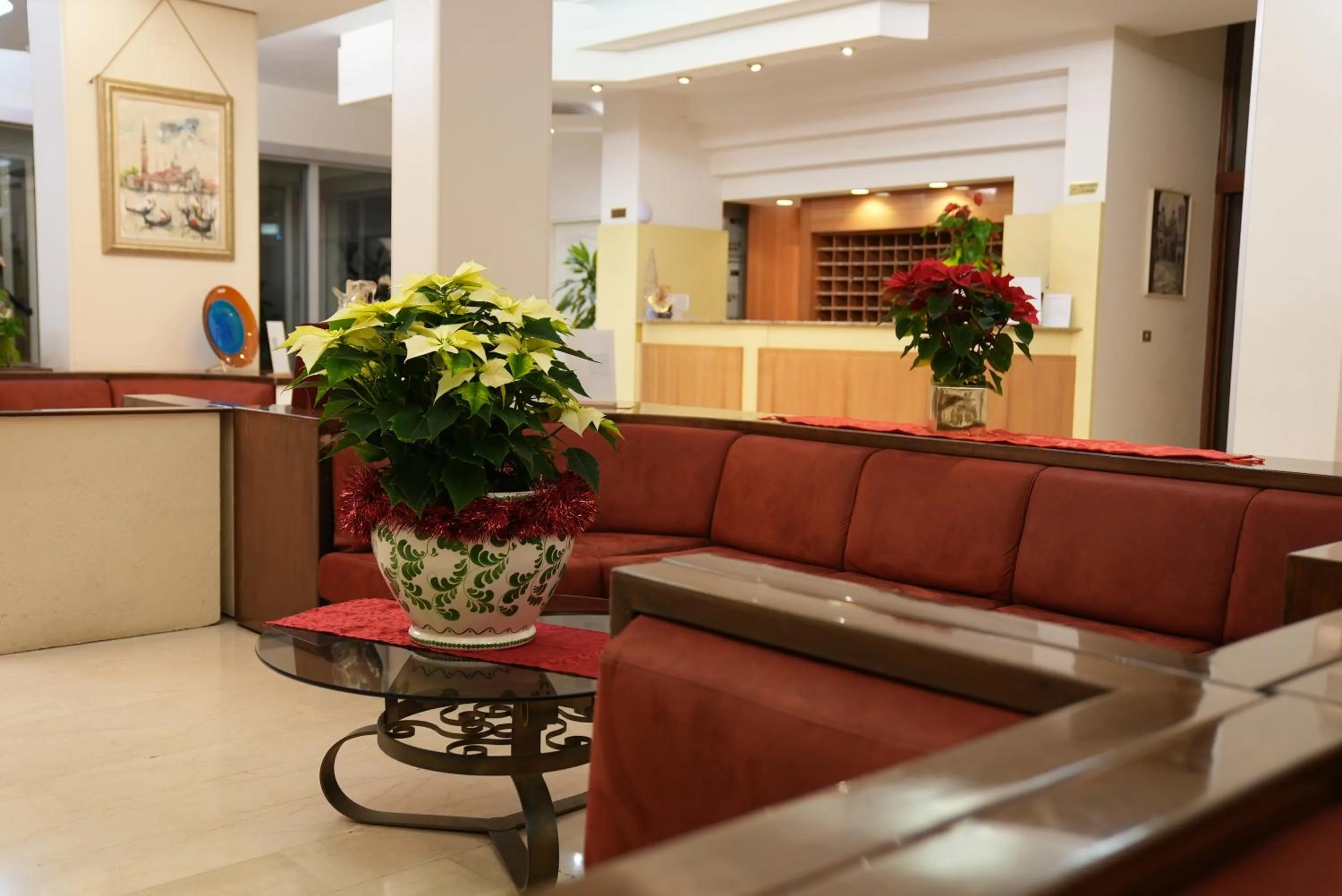 Lobby or reception in Hotel Albatros