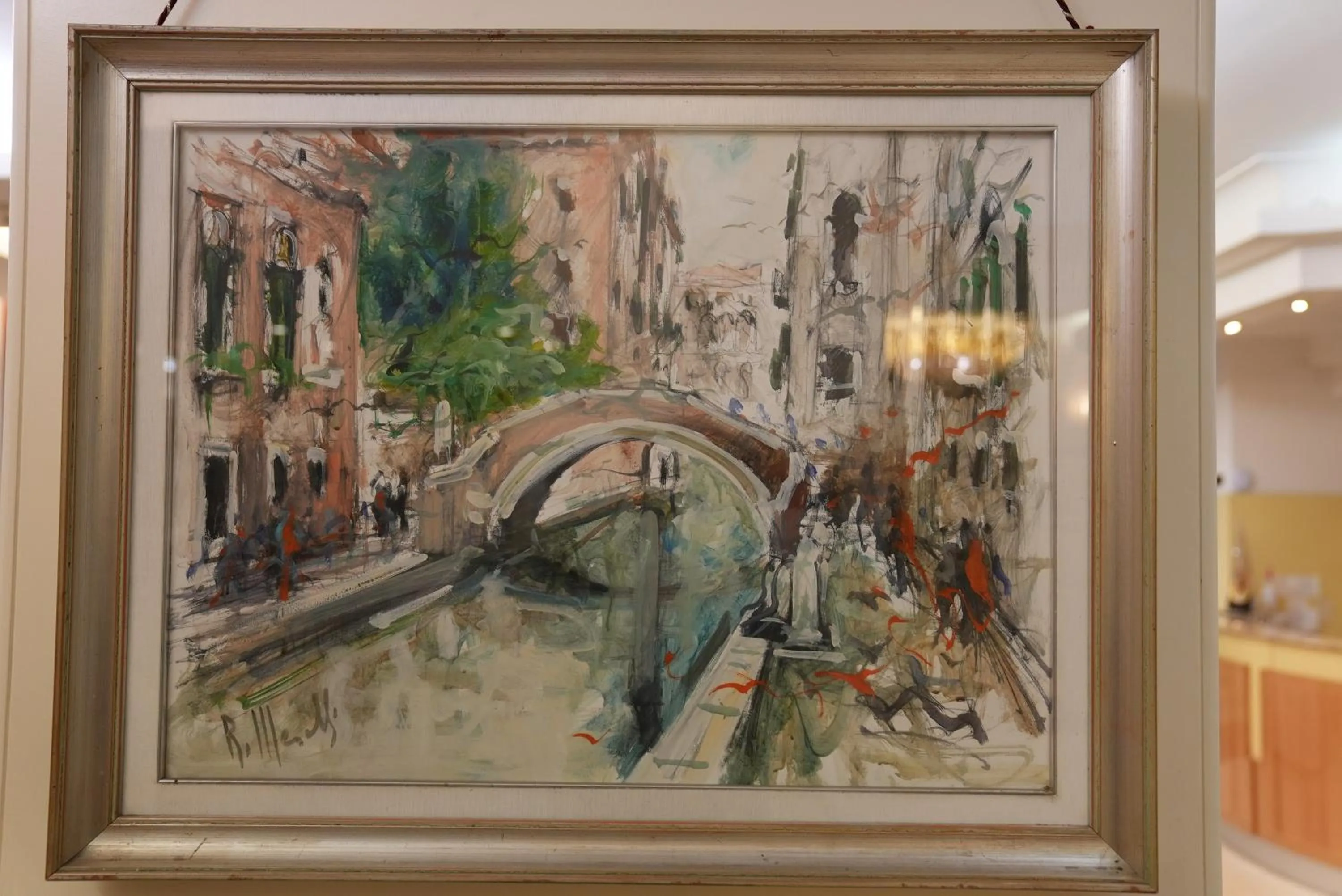 Decorative detail in Hotel Albatros