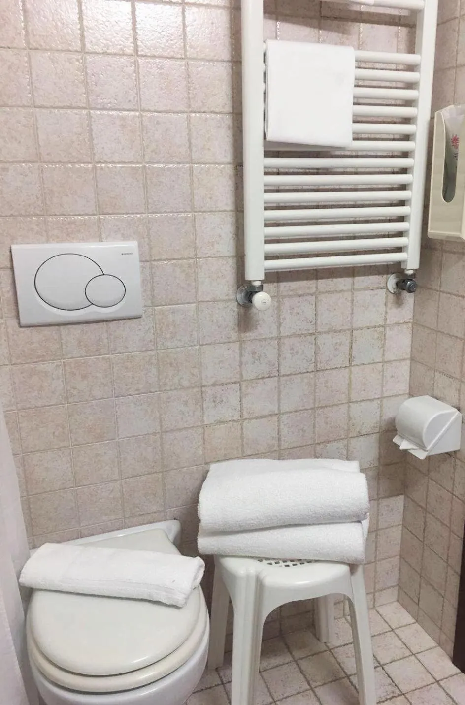 Bathroom in Hotel Albatros