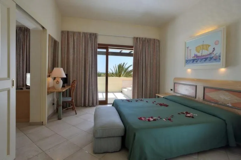 Bed in Argonauti Greenblu Resort