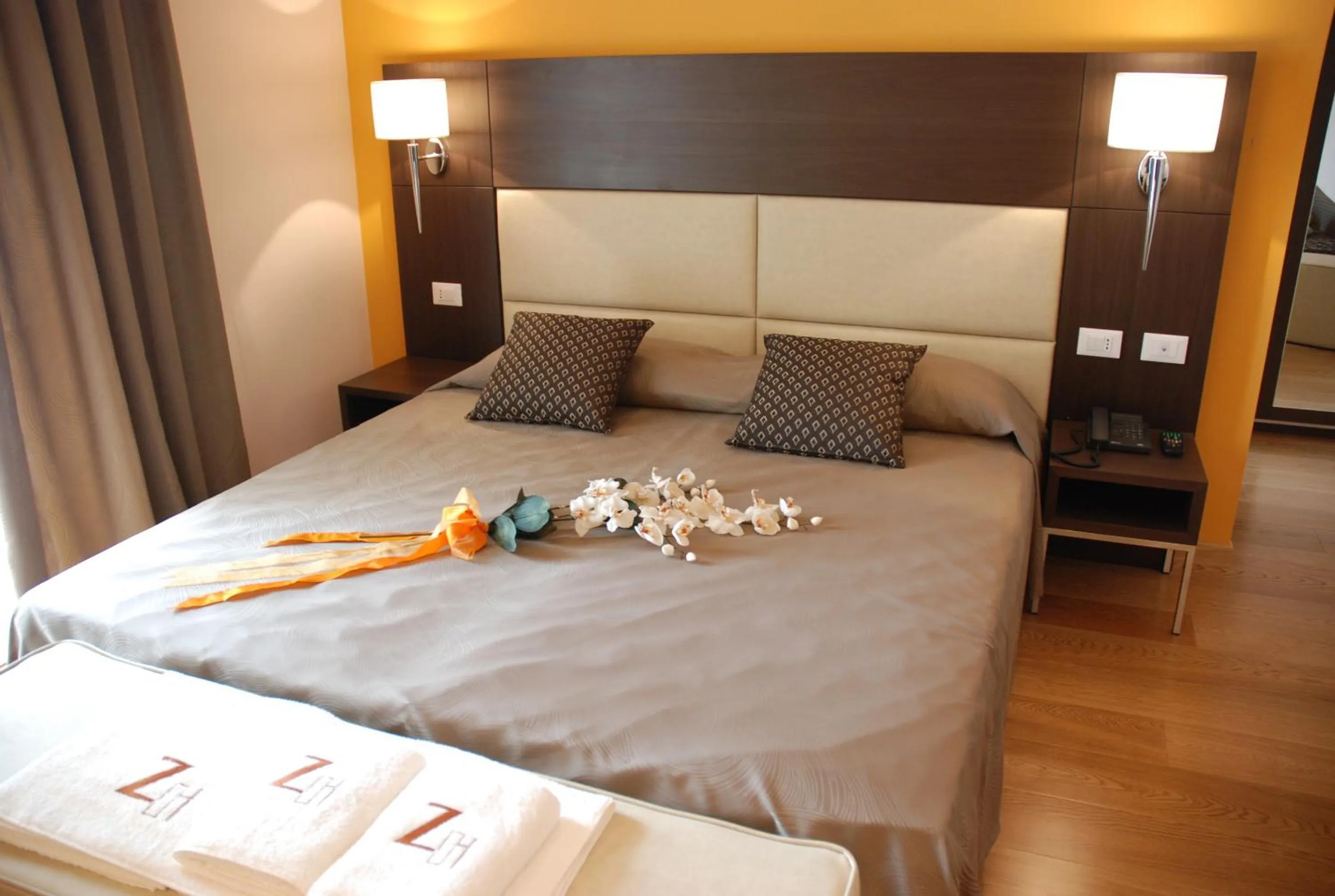 Bed in Zen Hotel Versilia