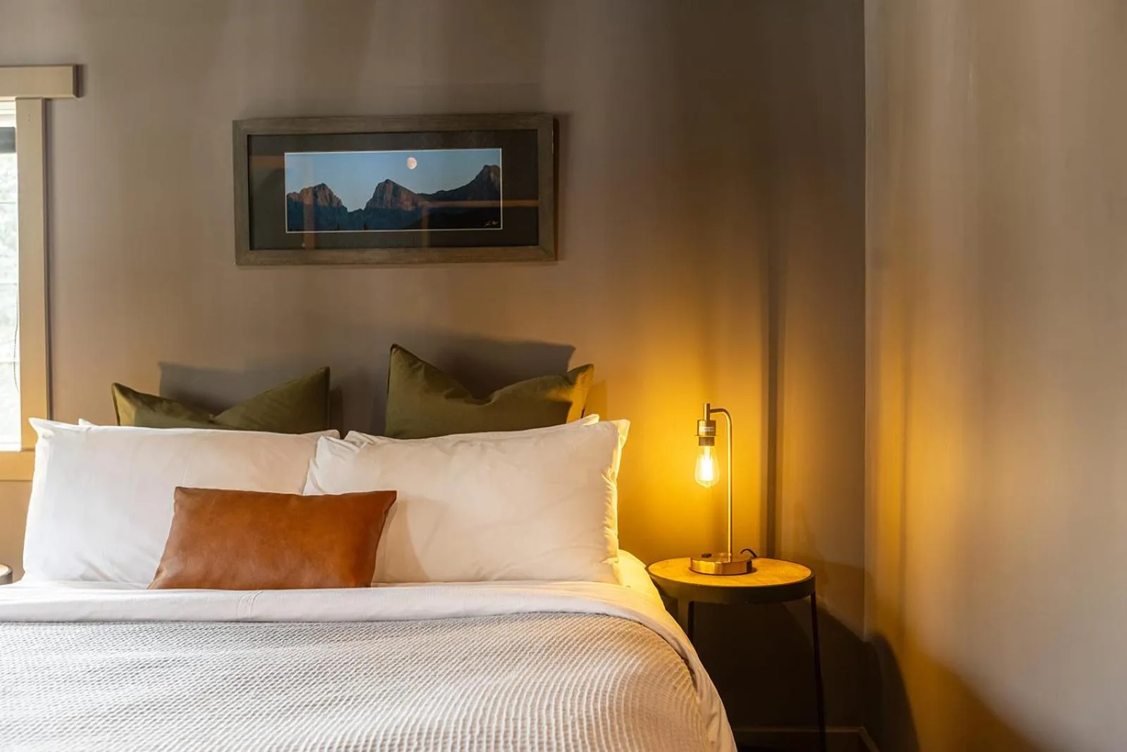 Bed in Creekside Villa