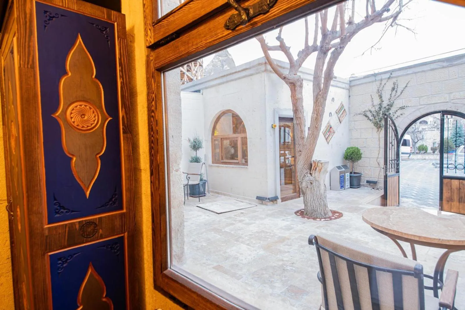 Inner courtyard view in Arcus Cappadocia