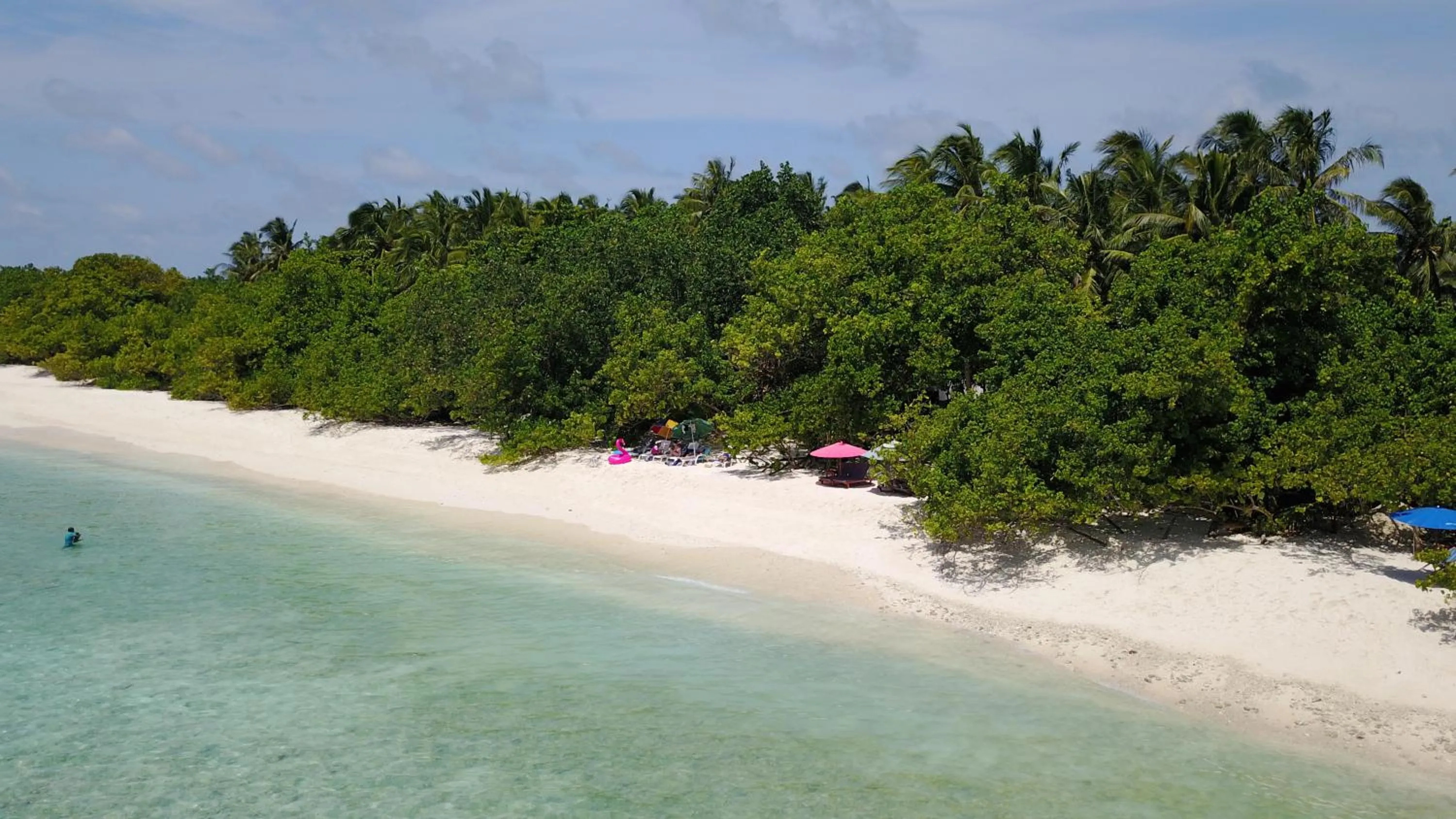 Bird's eye view in Beach Veli