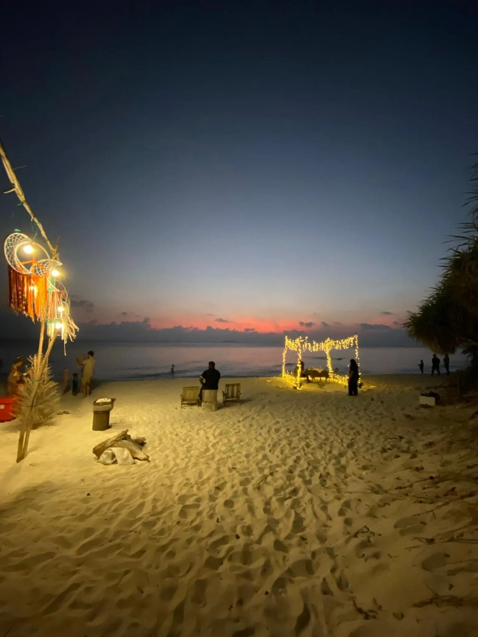 Natural landscape in Beach Veli