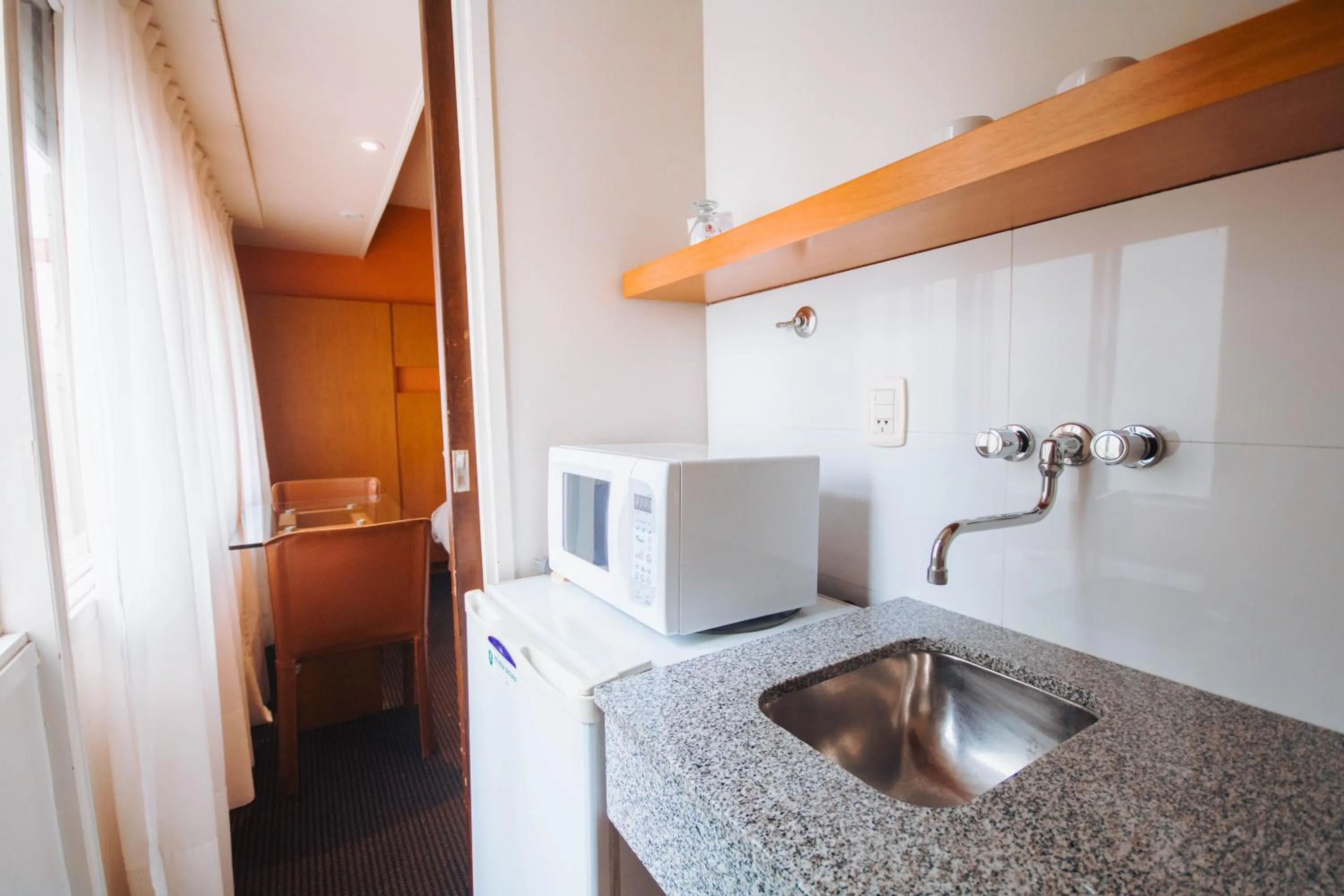 Kitchen or kitchenette in Hotel Spa Republica
