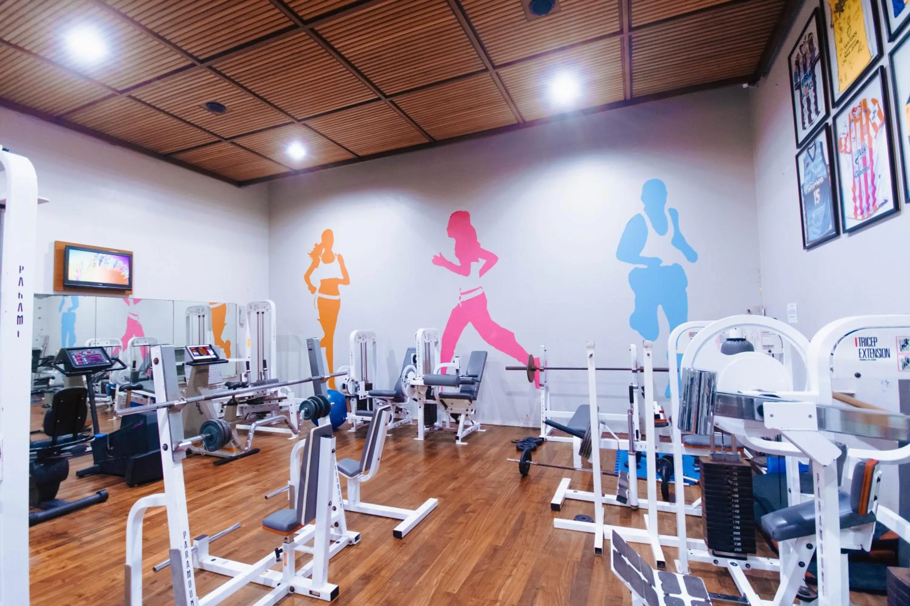 Fitness centre/facilities in Hotel Spa Republica