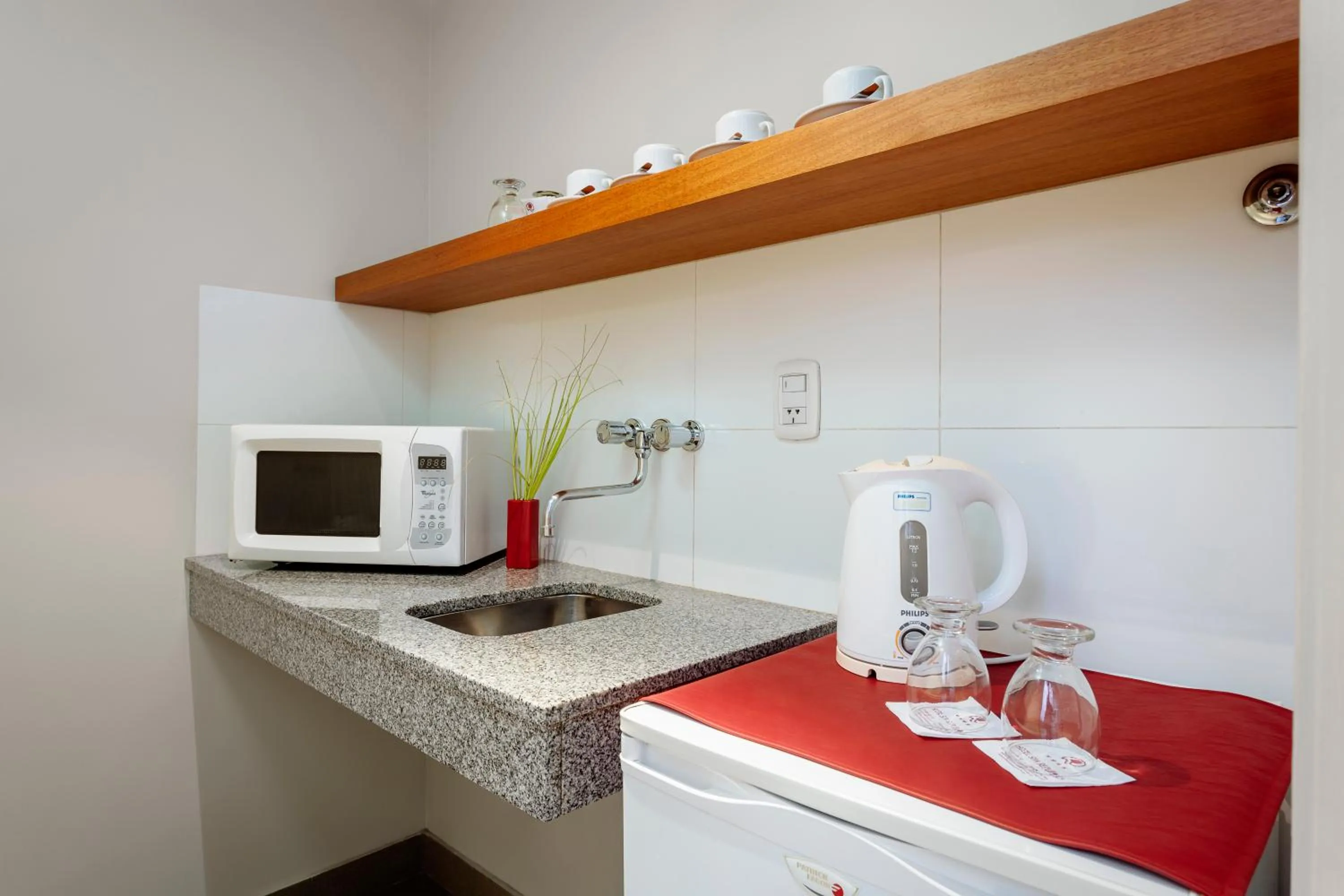 Kitchen or kitchenette in Hotel Spa Republica