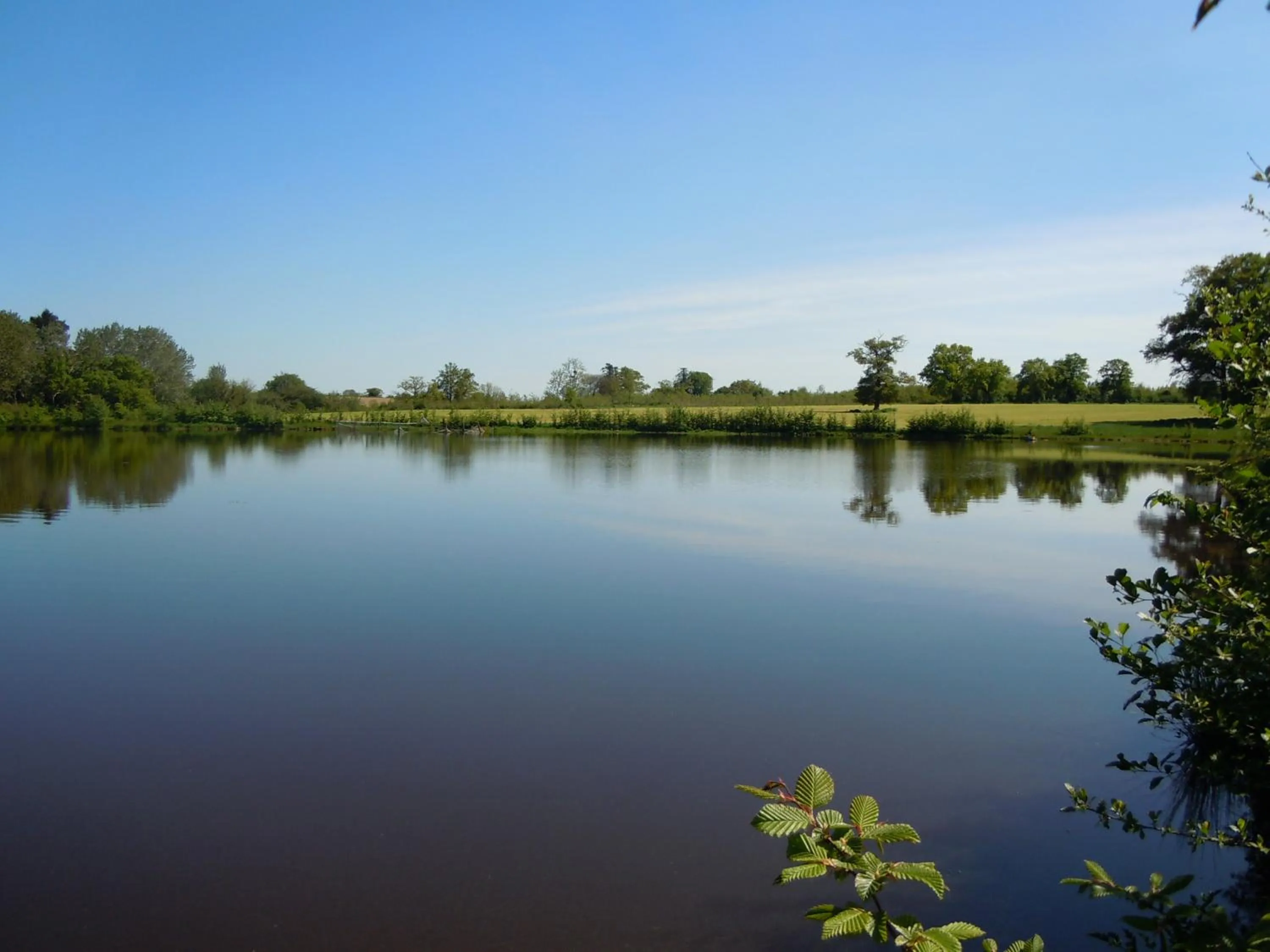 Cabanes et chambre à la Bernardiere