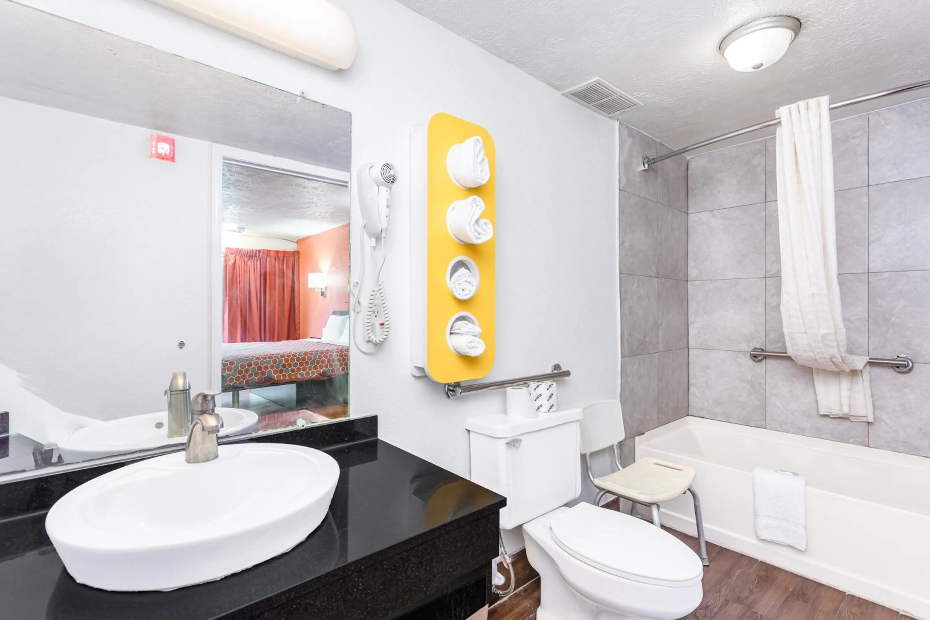 Bathroom in Relax Inn by OYO Columbus OH I 70