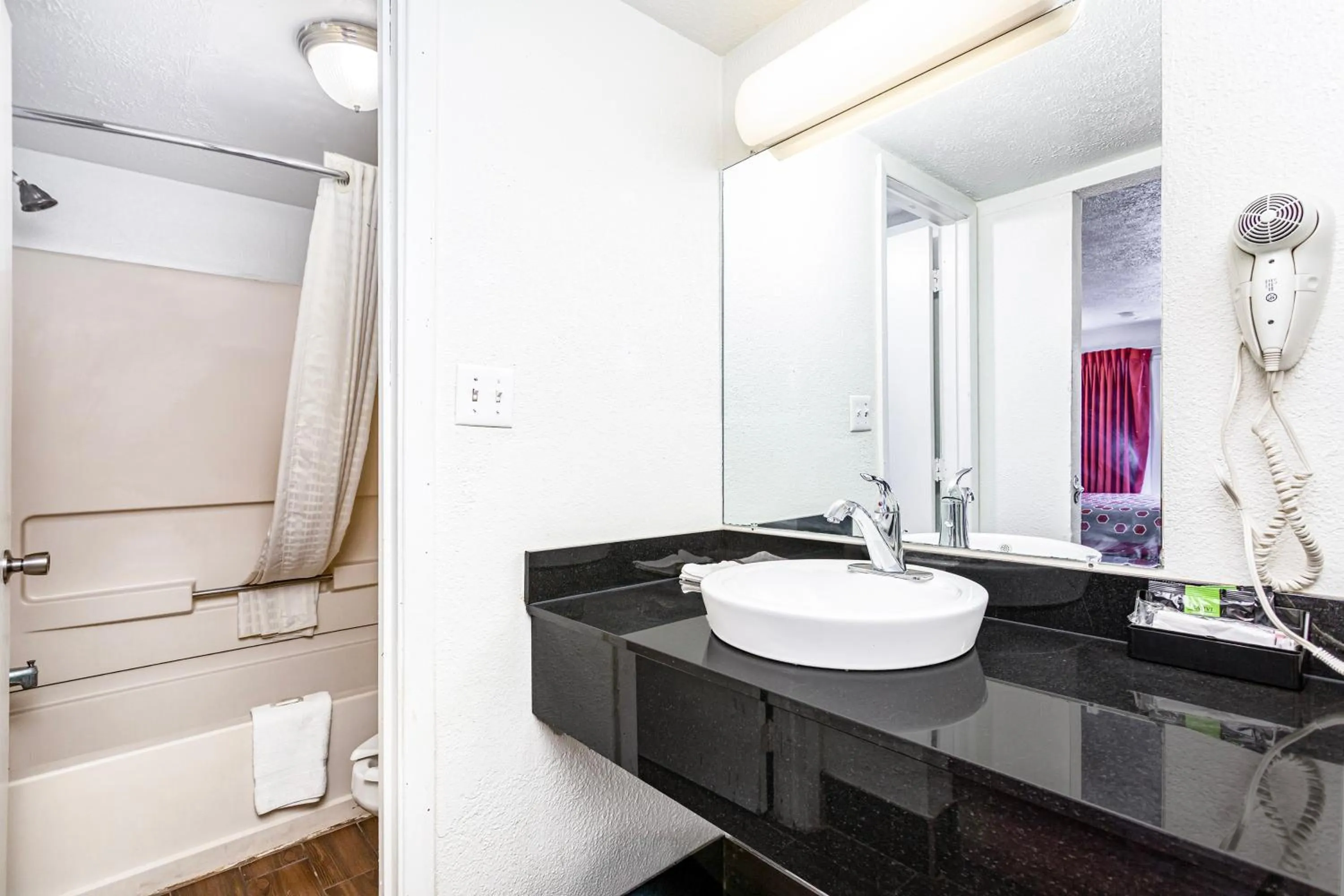 Bathroom in Relax Inn by OYO Columbus OH I 70