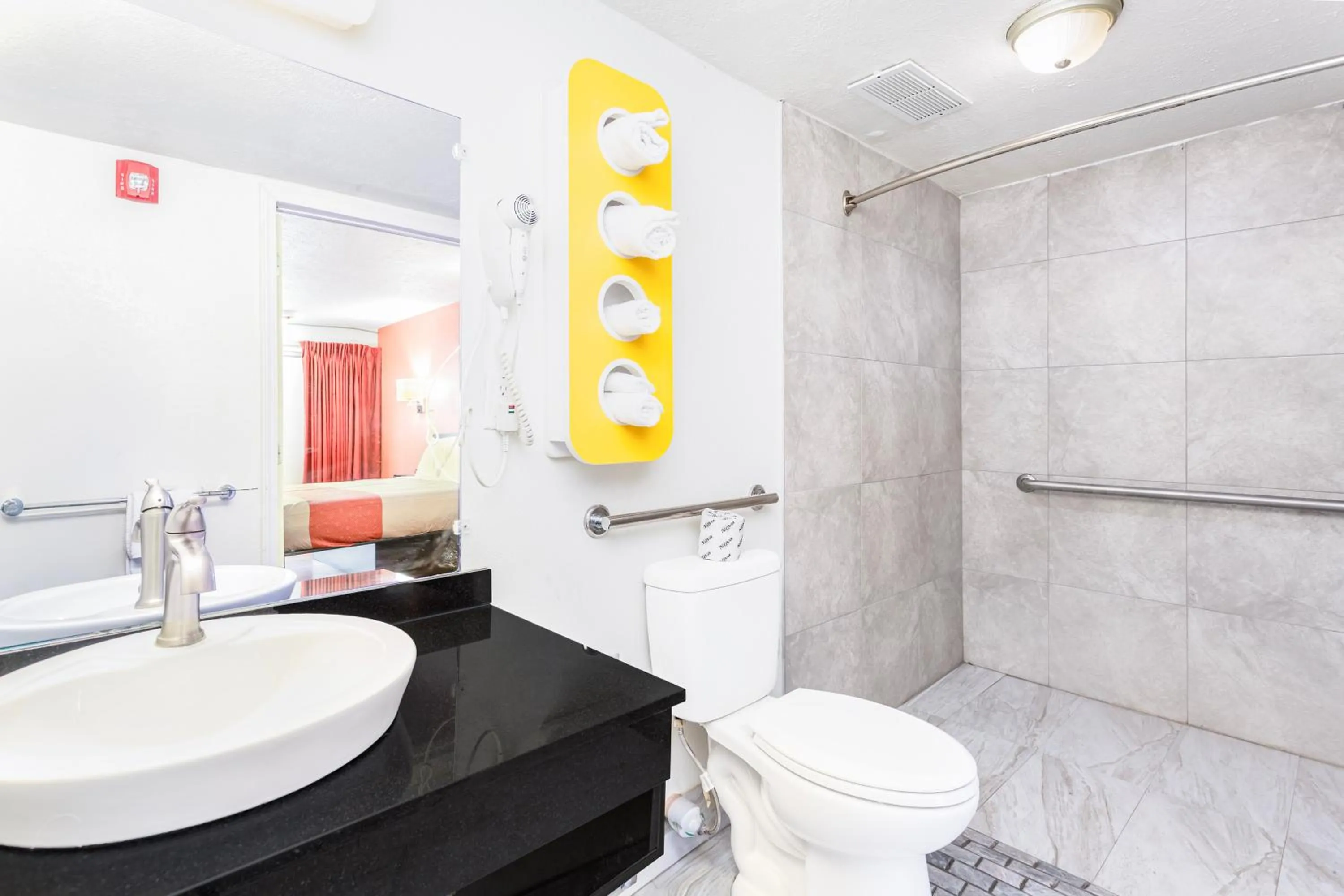 Bathroom in Relax Inn by OYO Columbus OH I 70