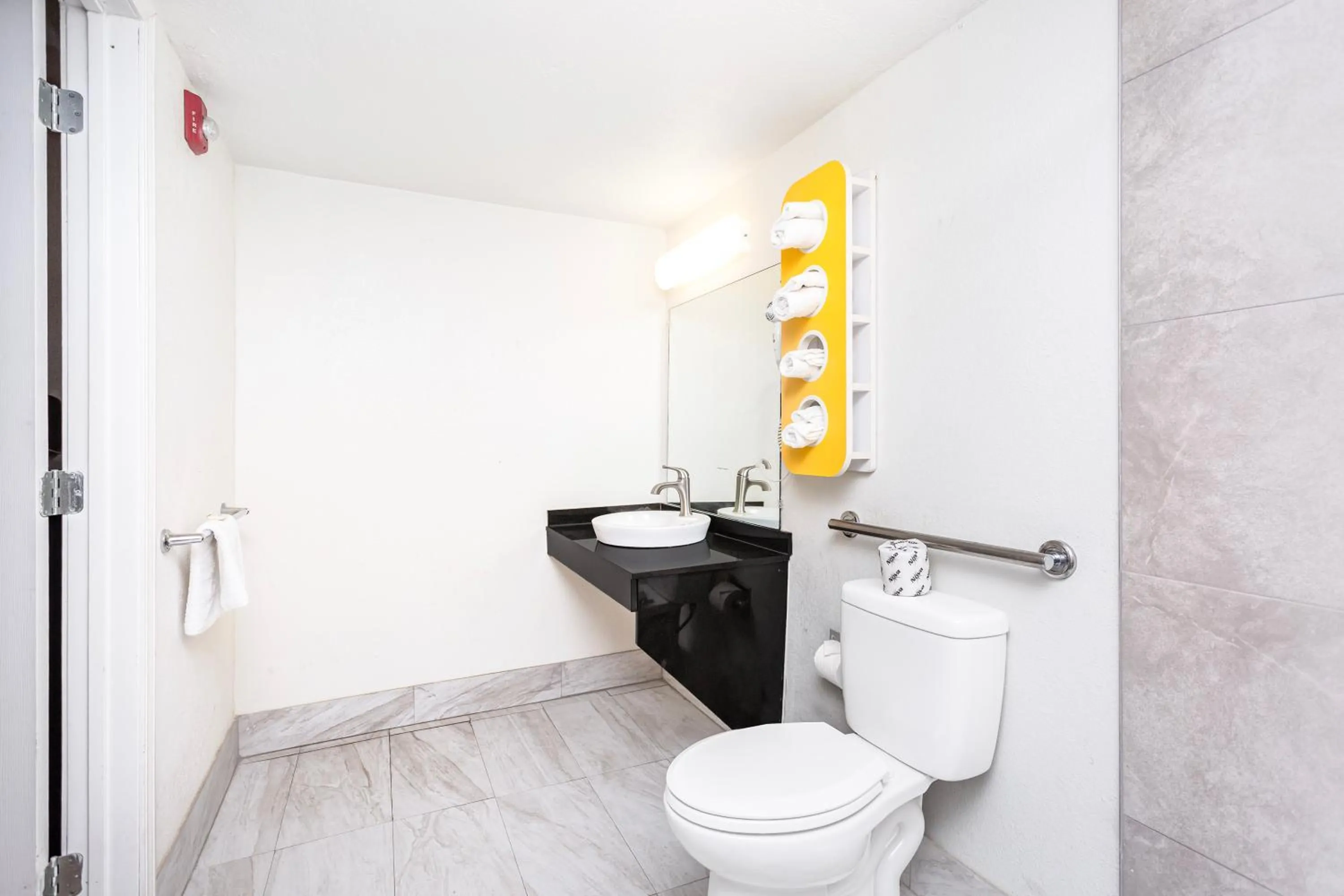 Bathroom in Relax Inn by OYO Columbus OH I 70