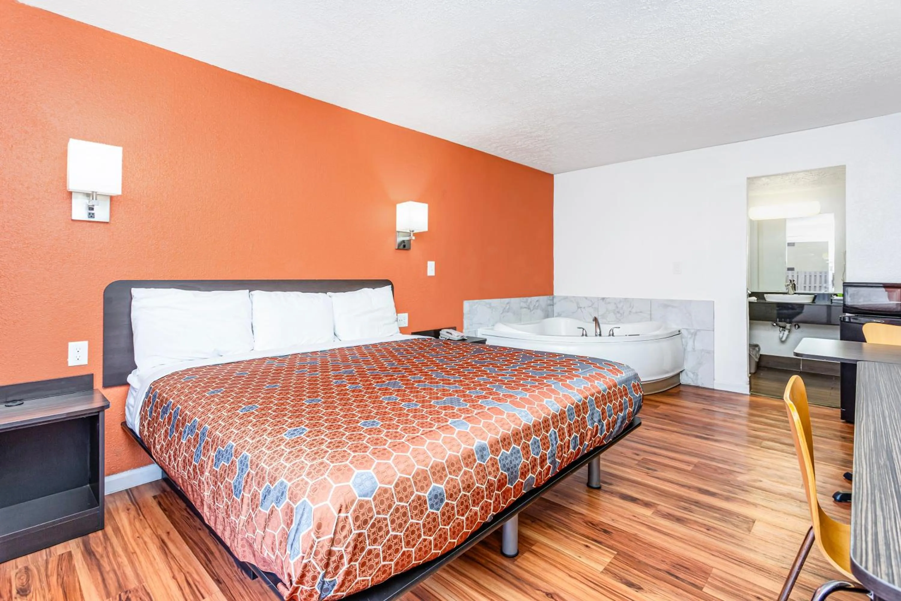 Bedroom, Bed in Relax Inn by OYO Columbus OH I 70