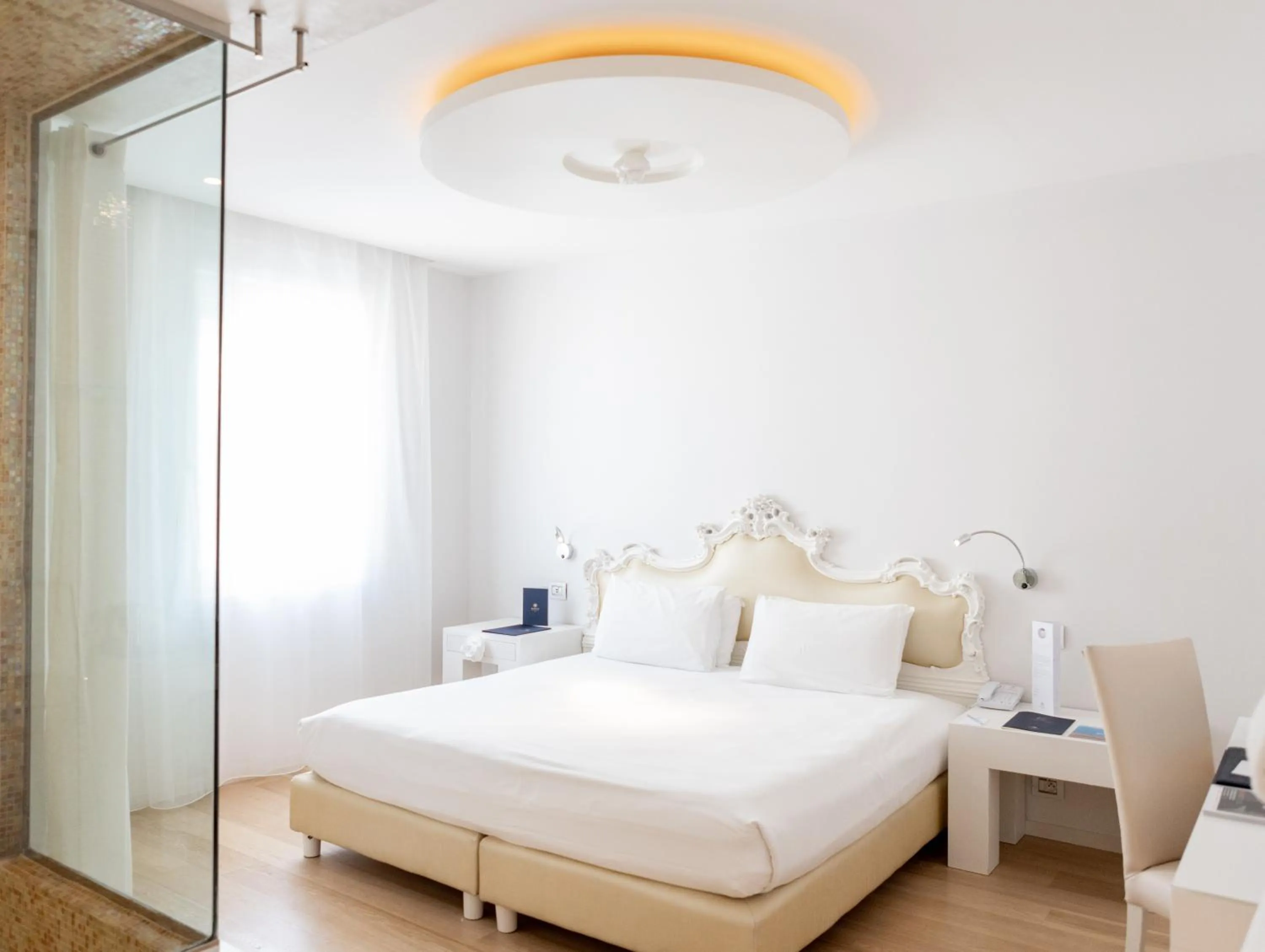 Bedroom, Bed in Boscolo Nice Hotel & Spa