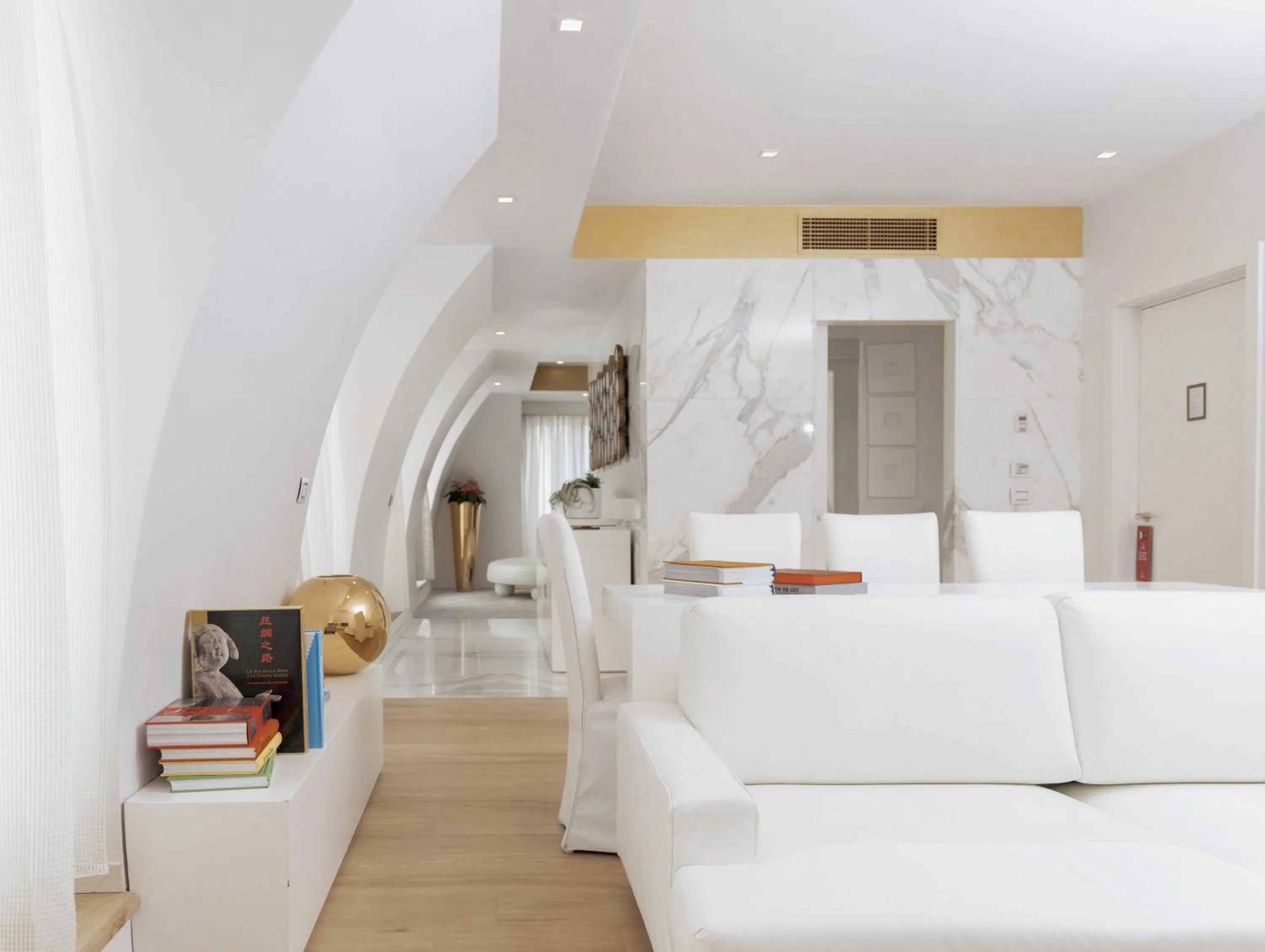 Living room, Bed in Boscolo Nice Hotel & Spa