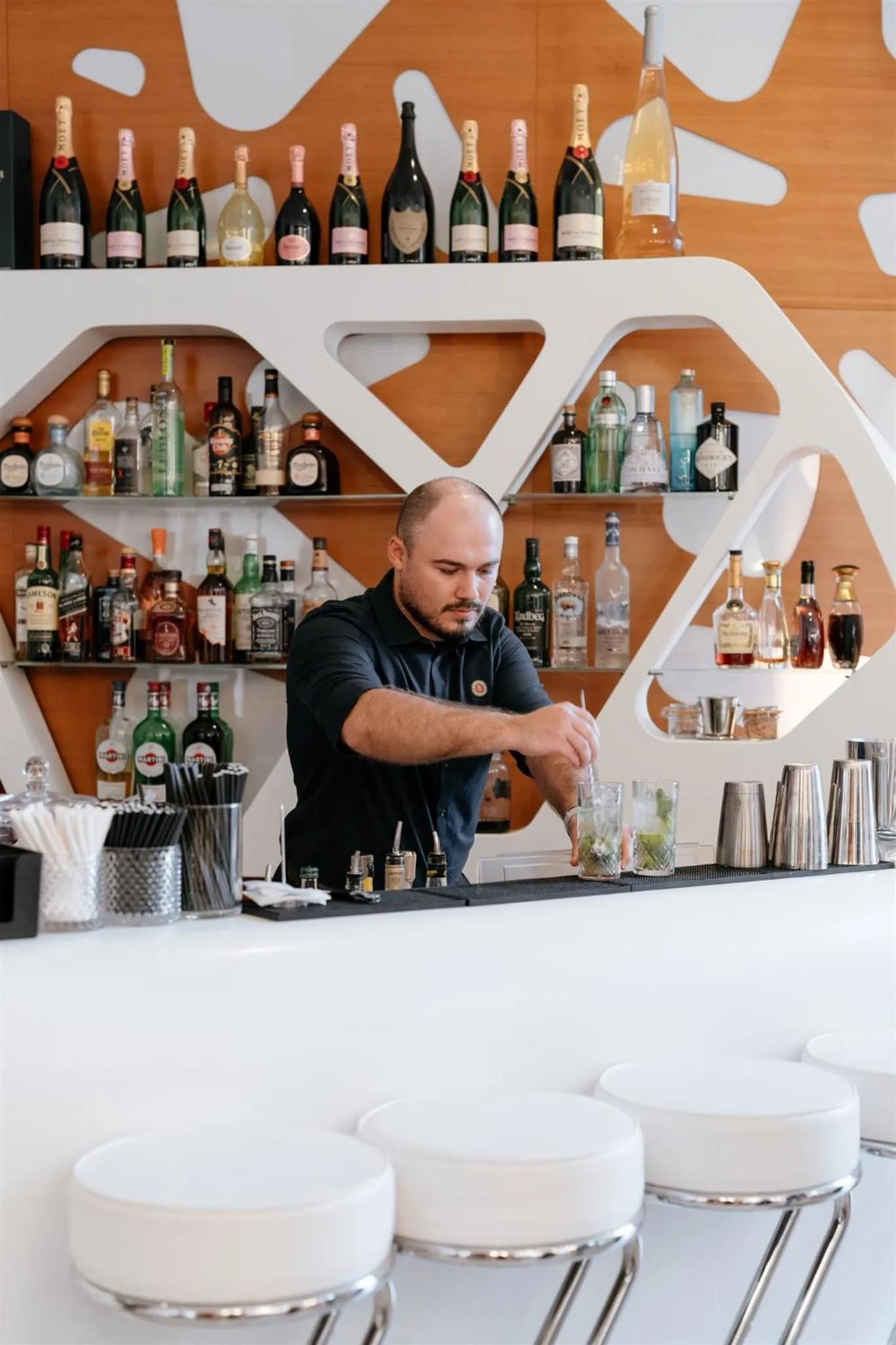 Lounge or bar in Boscolo Nice Hotel & Spa