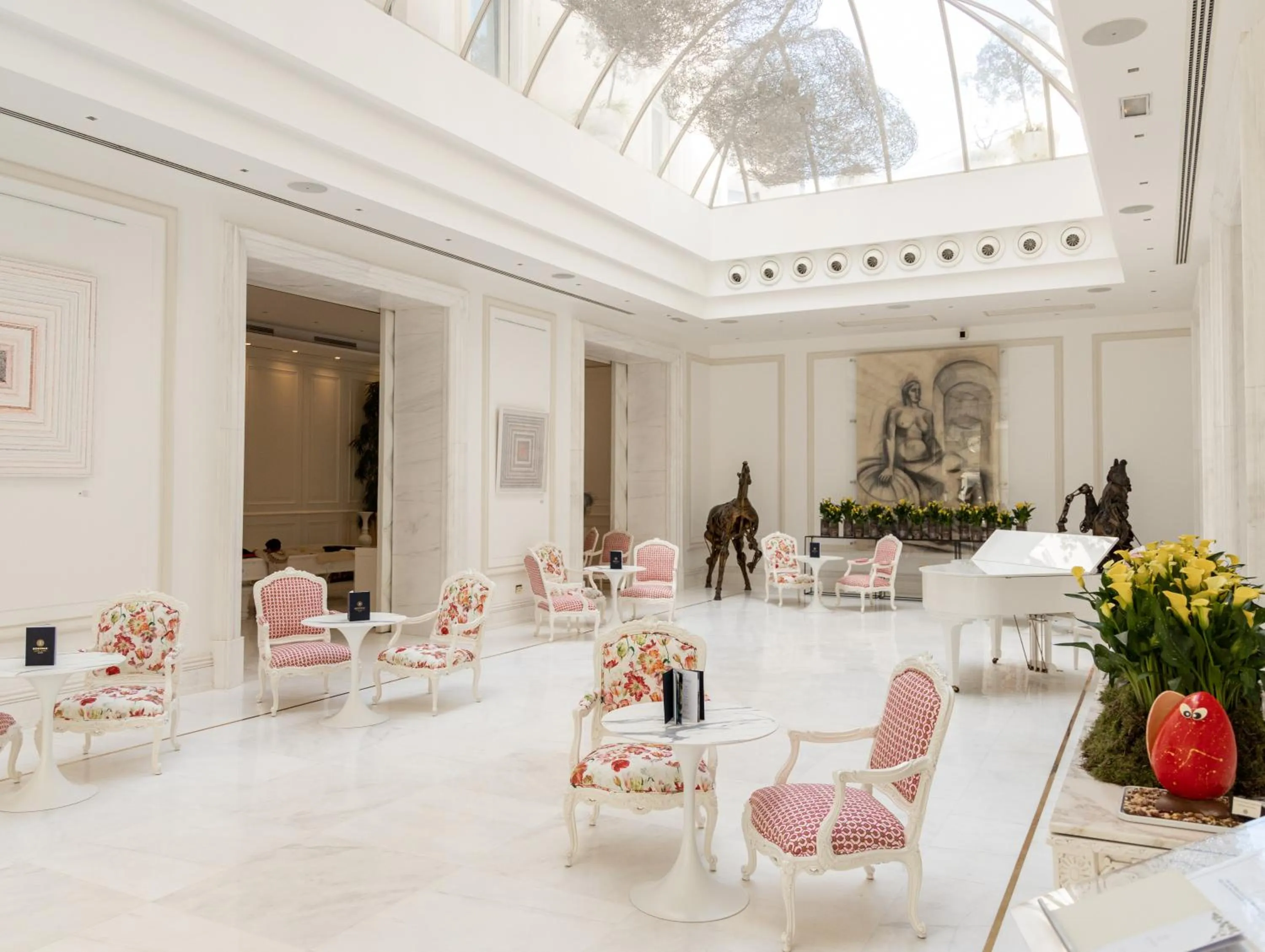 Lobby or reception in Boscolo Nice Hotel & Spa