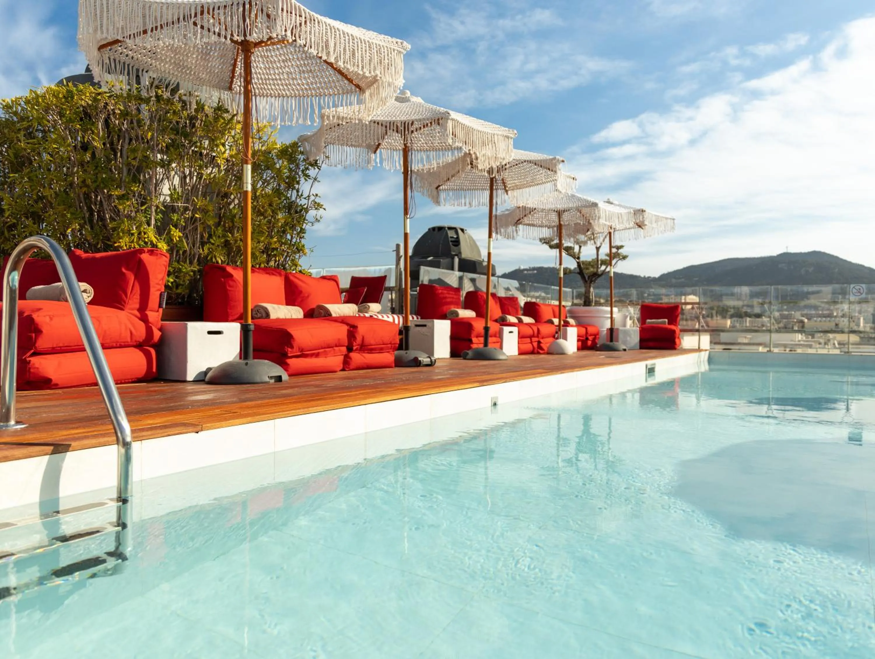 Swimming pool in Boscolo Nice Hotel & Spa