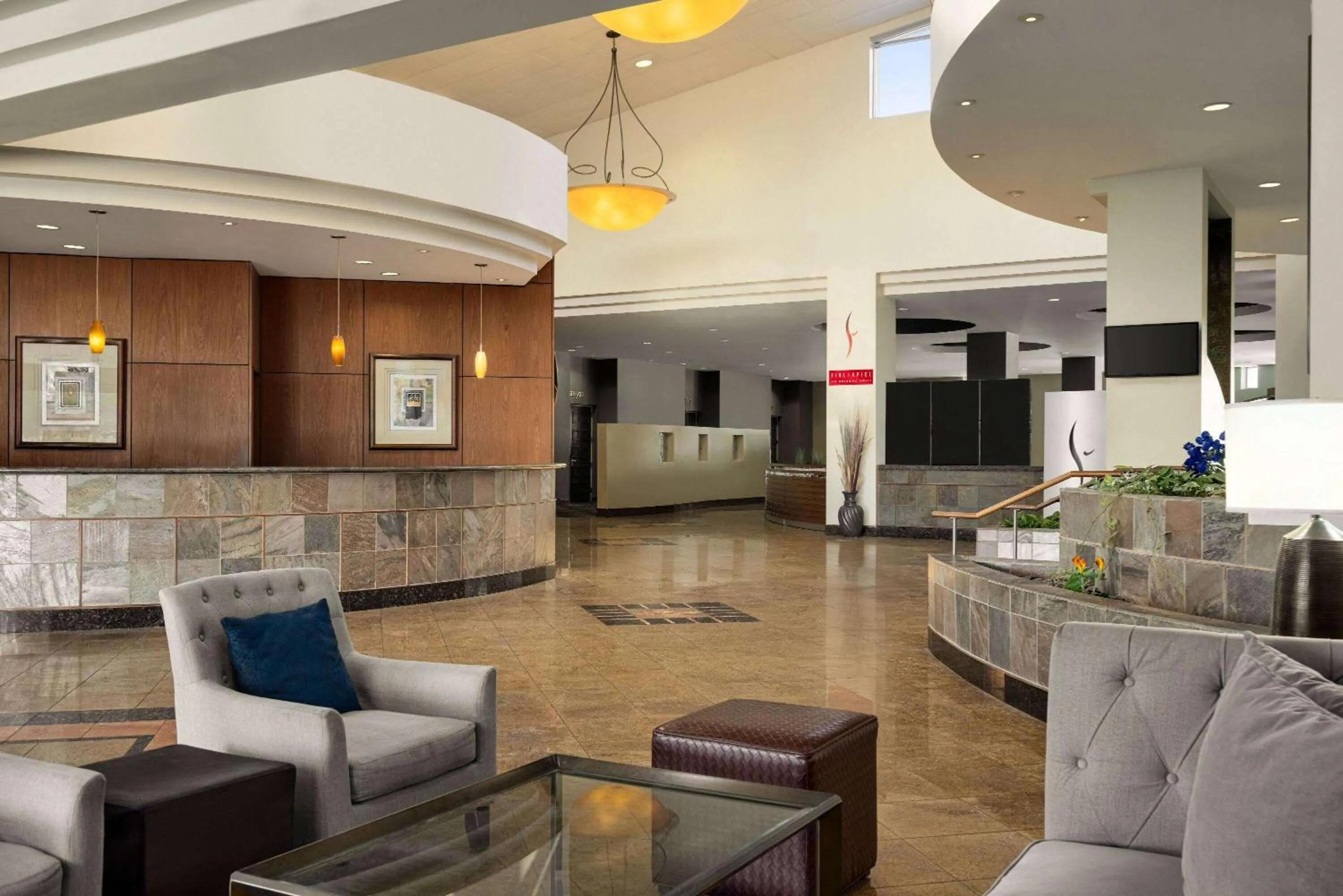 Lobby or reception in Wyndham Phoenix Airport - Tempe