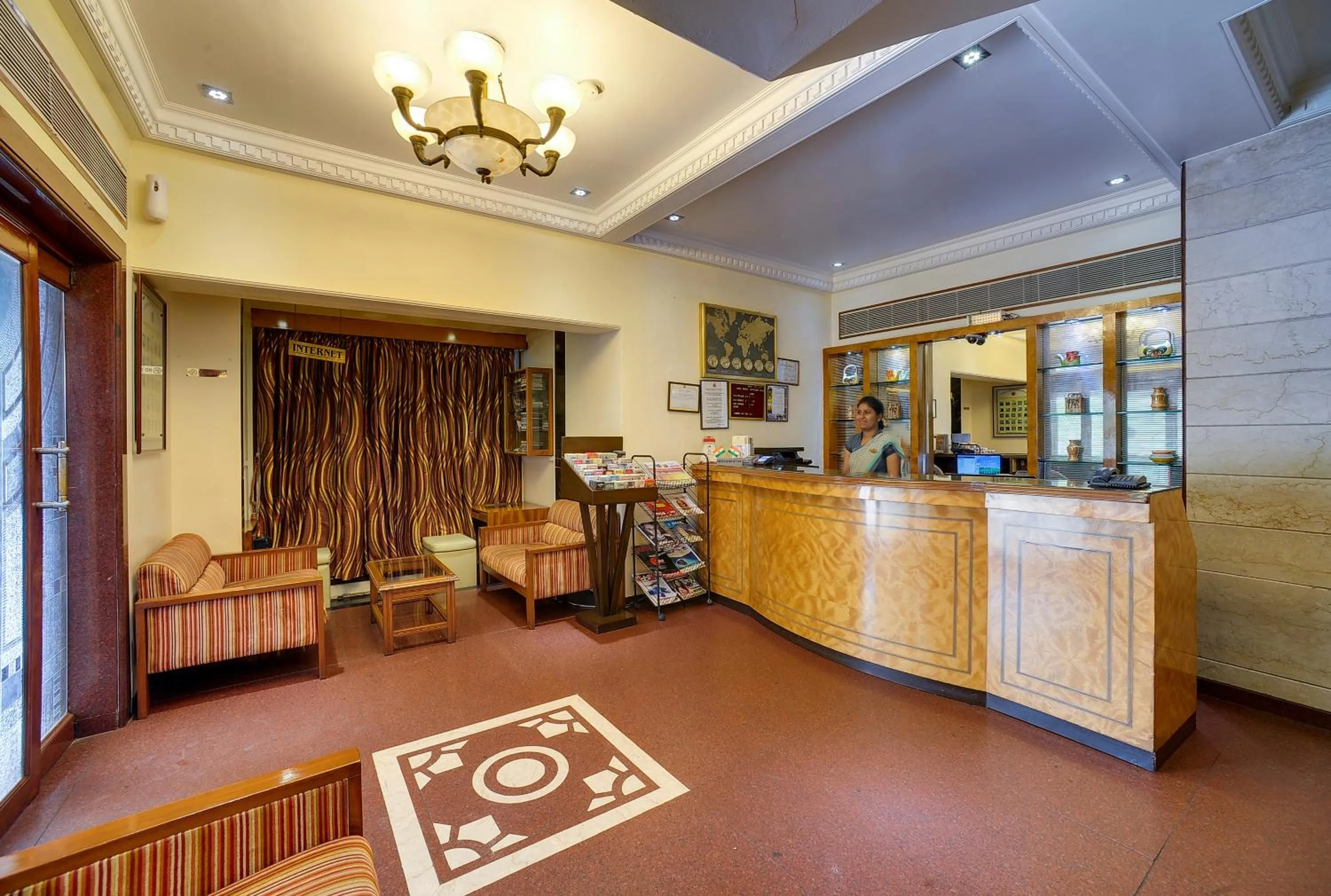 Lobby or reception in Ramee Guestline Hotel Khar