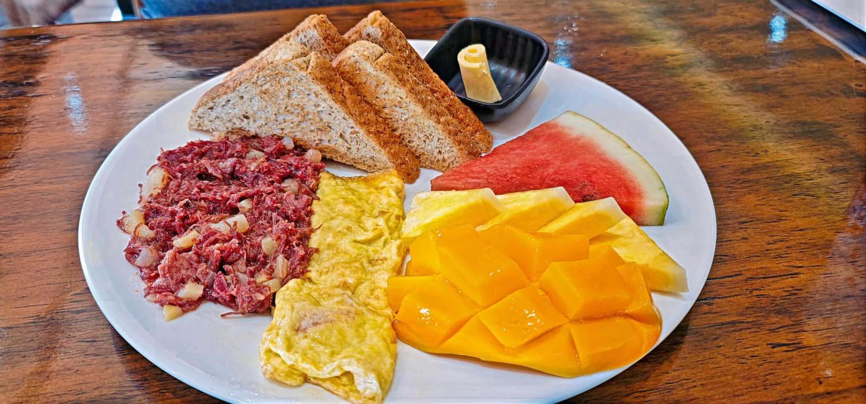 Breakfast in Cebu Dulcinea Hotel and Suites-MACTAN AIRPORT HOTEL