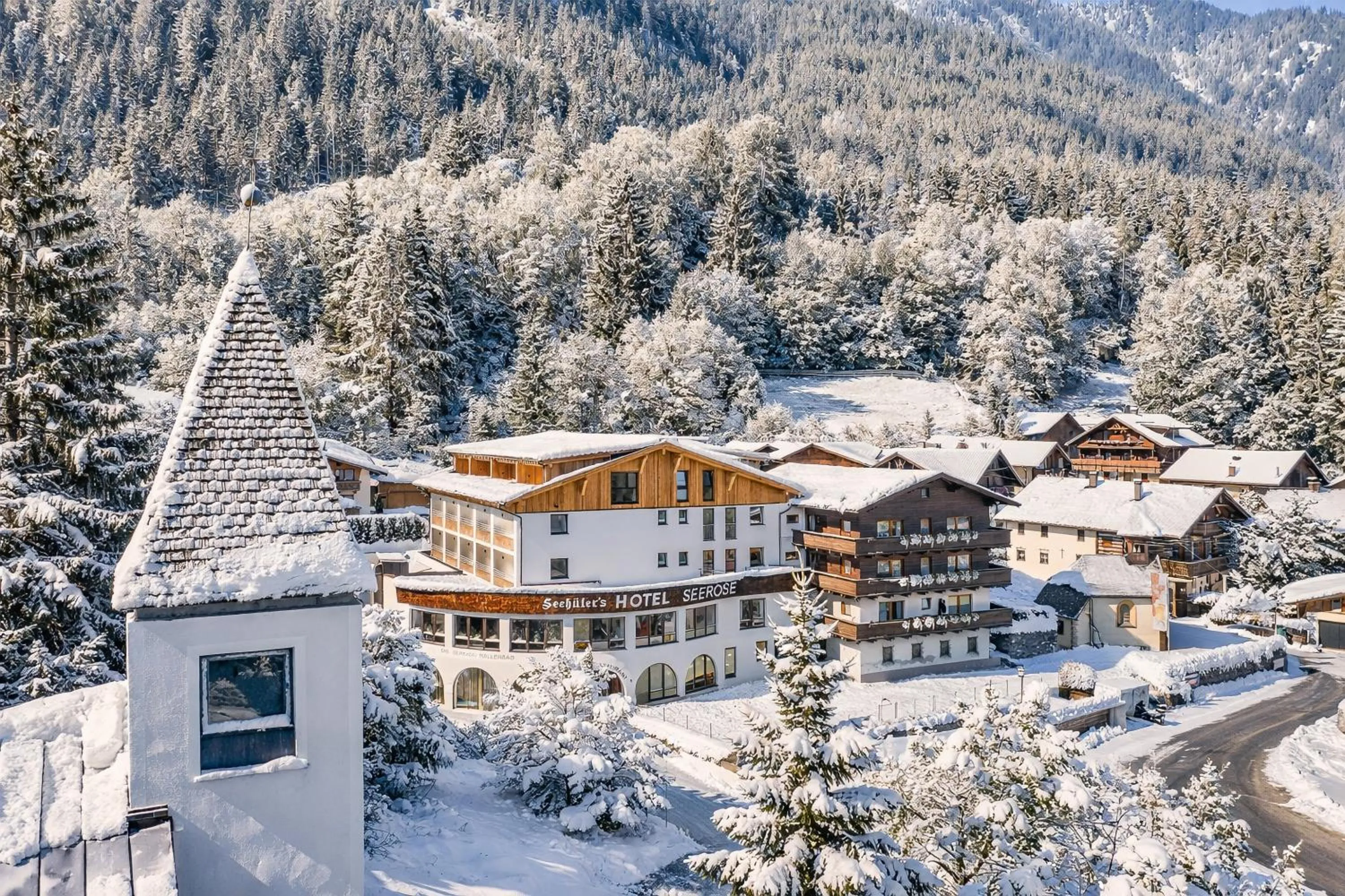 Property building in Seehüter's Hotel Seerose