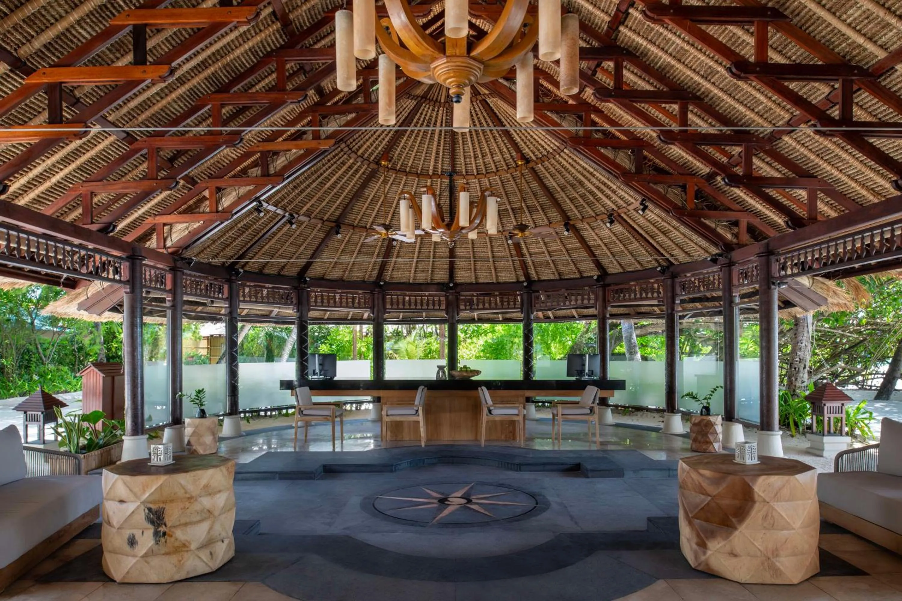 Lobby or reception in Banyan Tree Vabbinfaru