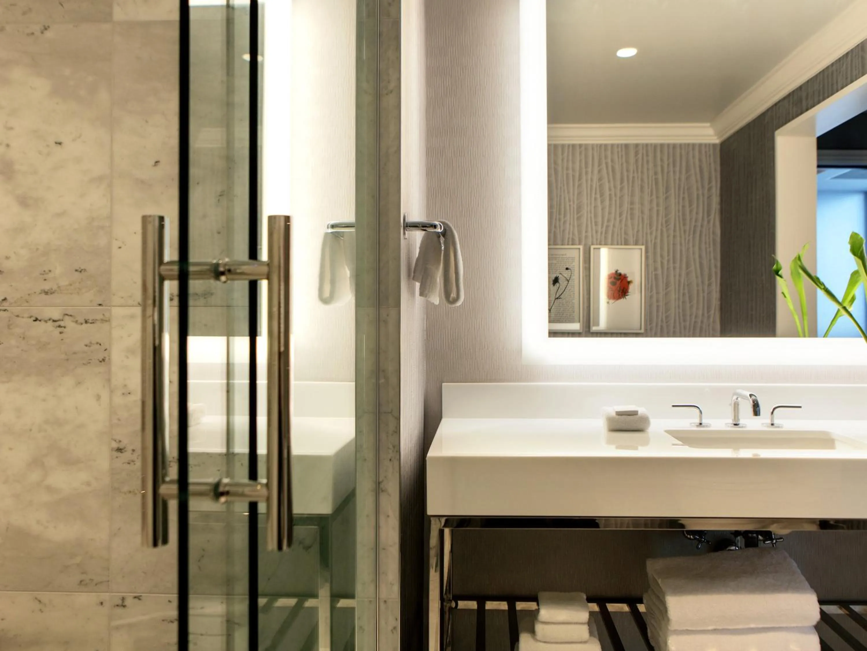 Bathroom in Kimpton Tryon Park Hotel by IHG